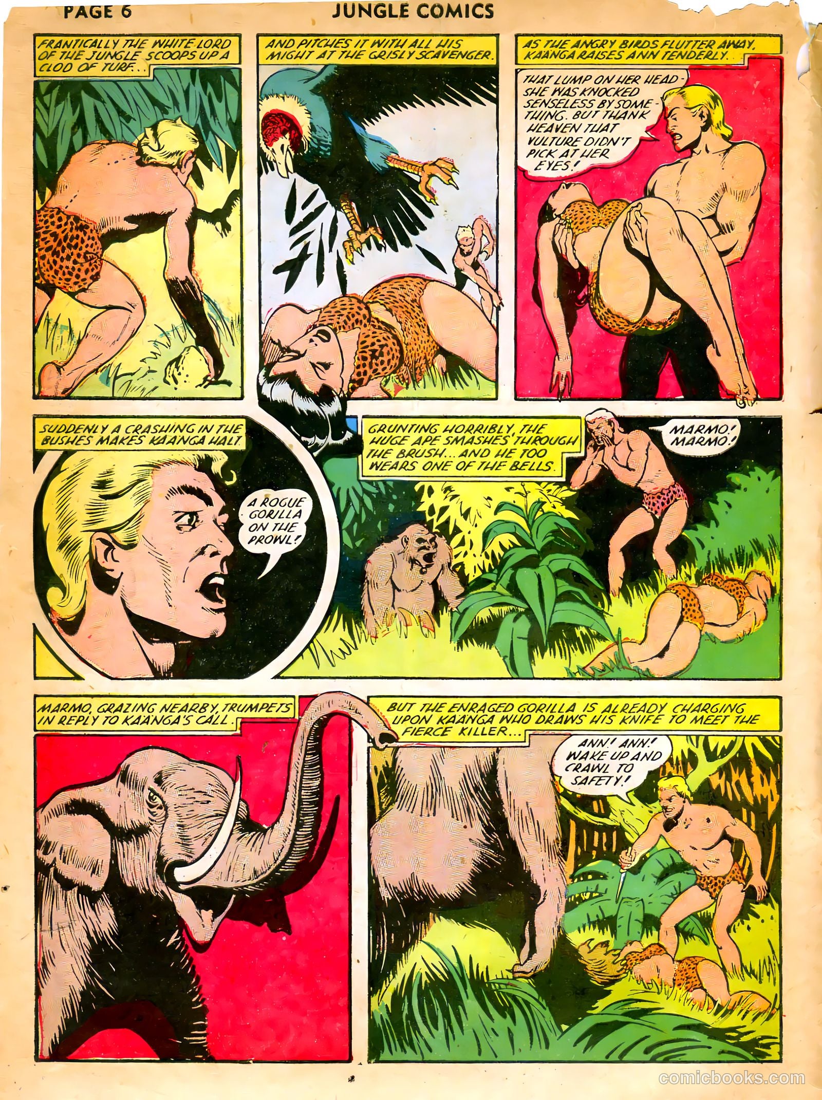 Jungle Comics #35 (1945) — page 8 of 68