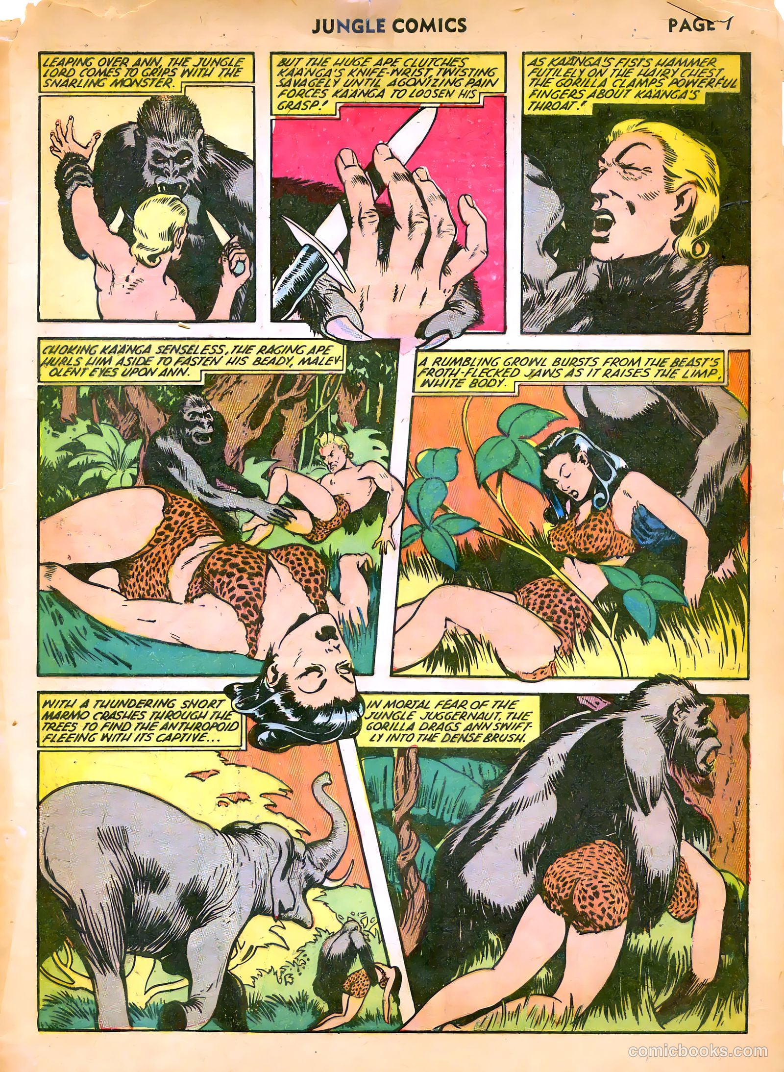 Jungle Comics #35 (1945) — page 9 of 68
