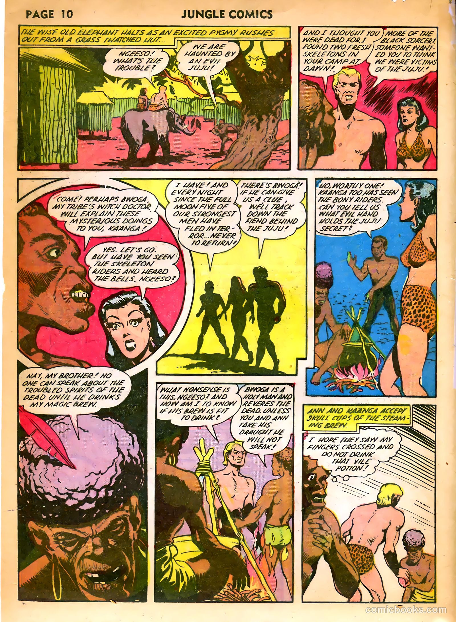 Jungle Comics #35 (1945) — page 12 of 68