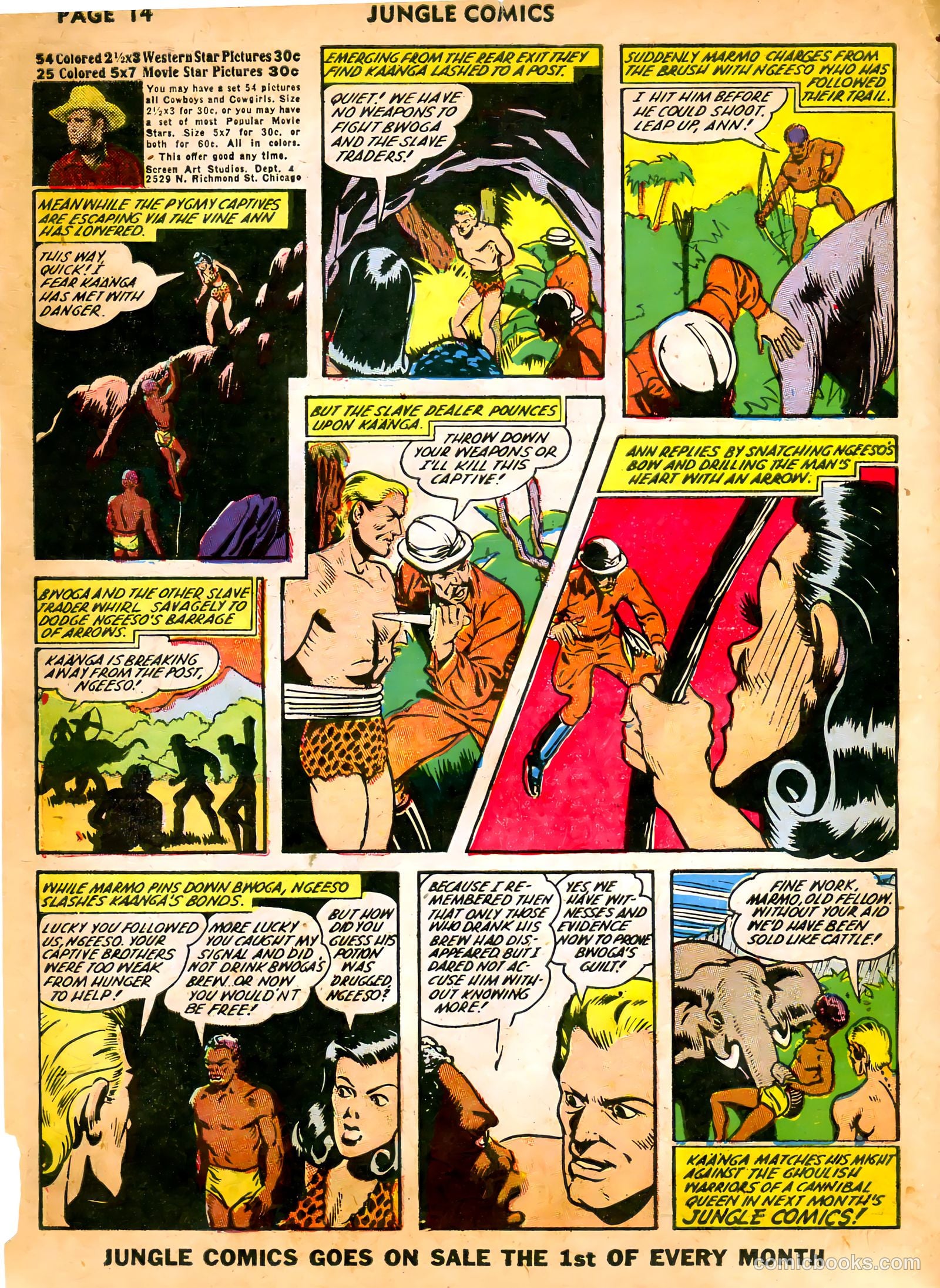 Jungle Comics #35 (1945) — page 16 of 68
