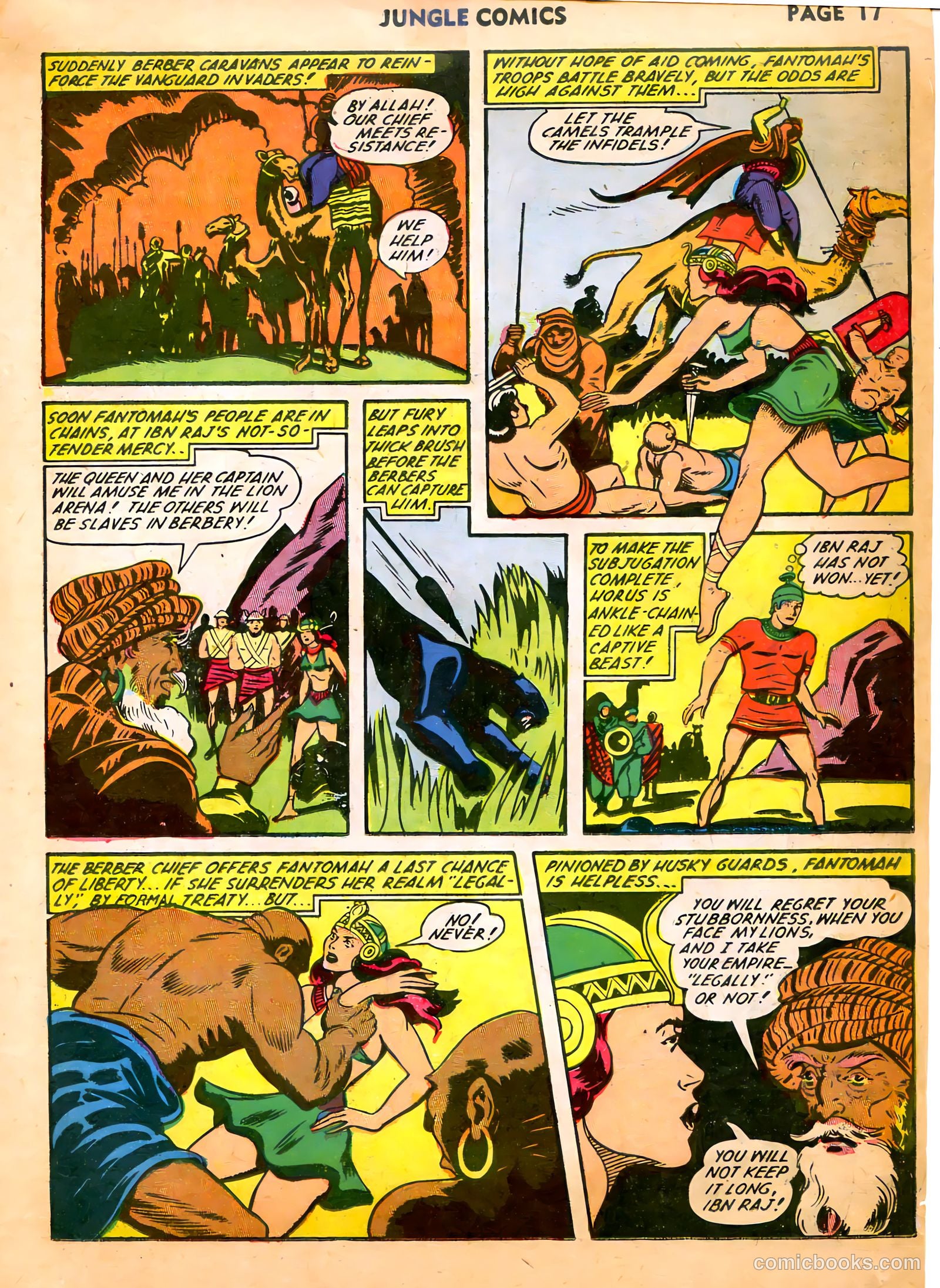 Jungle Comics #35 (1945) — page 19 of 68
