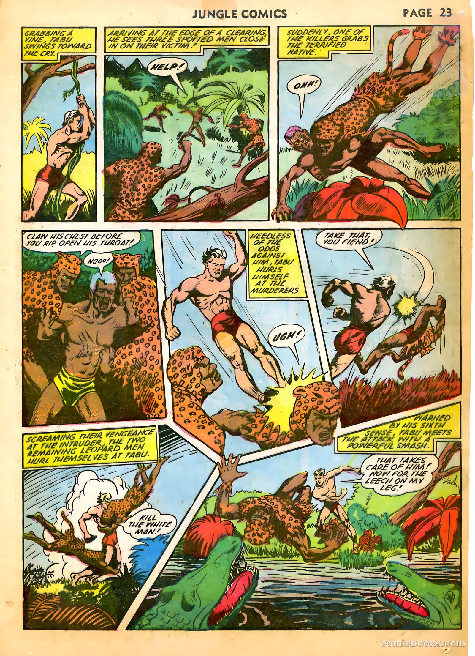 Jungle Comics #35 (1945) — page 25 of 68