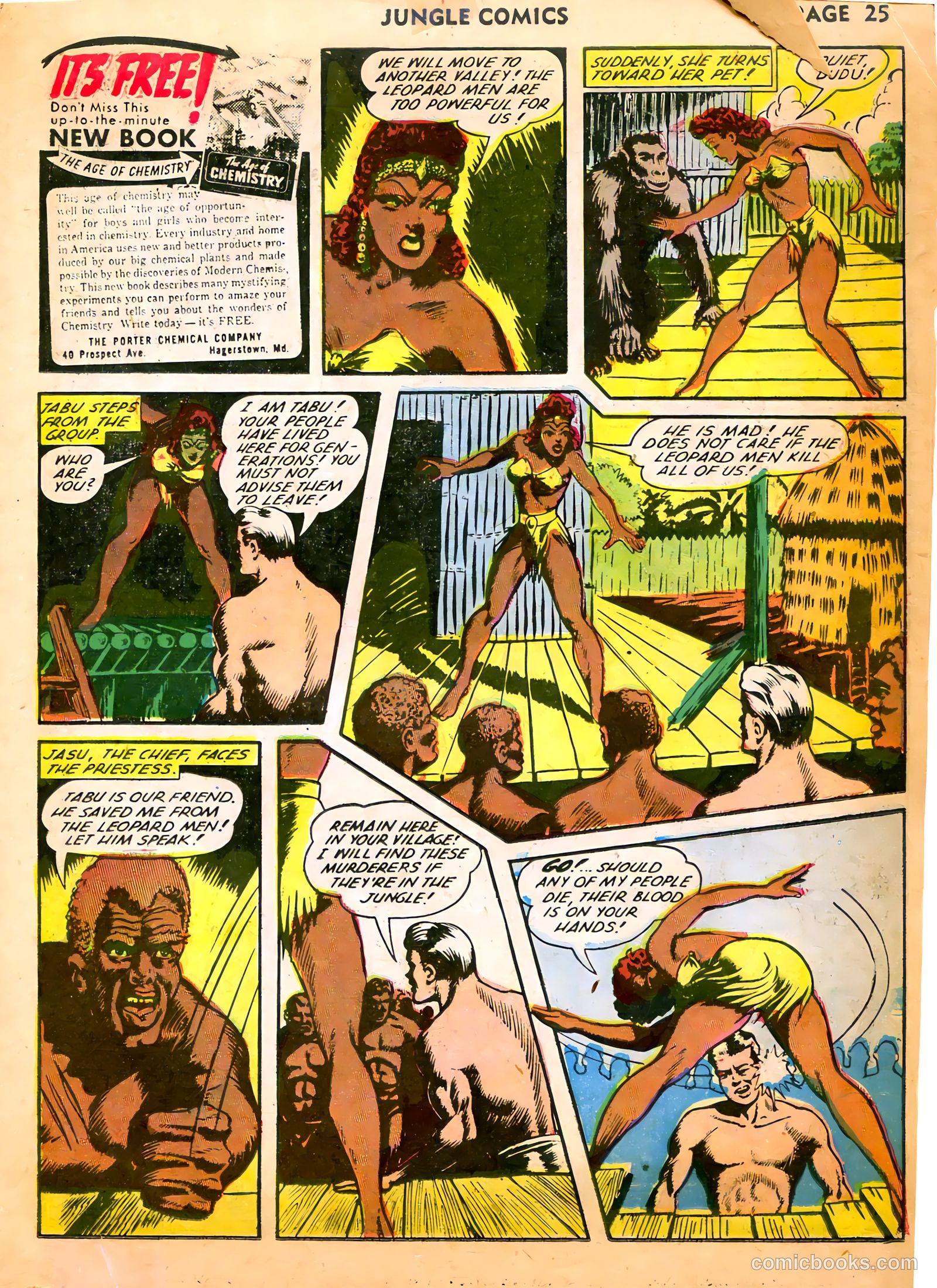 Jungle Comics #35 (1945) — page 27 of 68