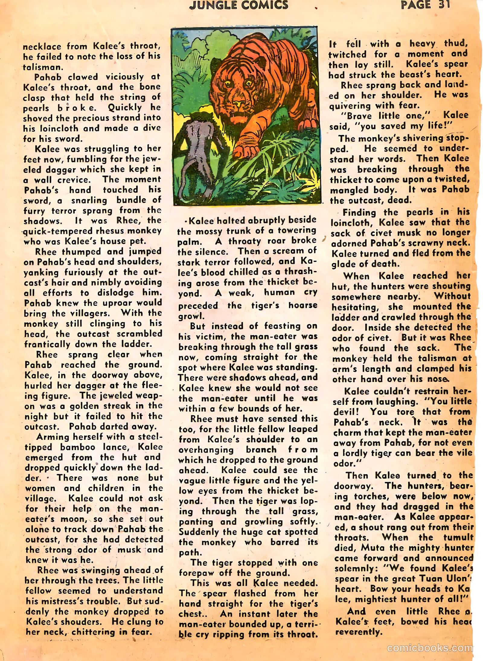 Jungle Comics #35 (1945) — page 33 of 68