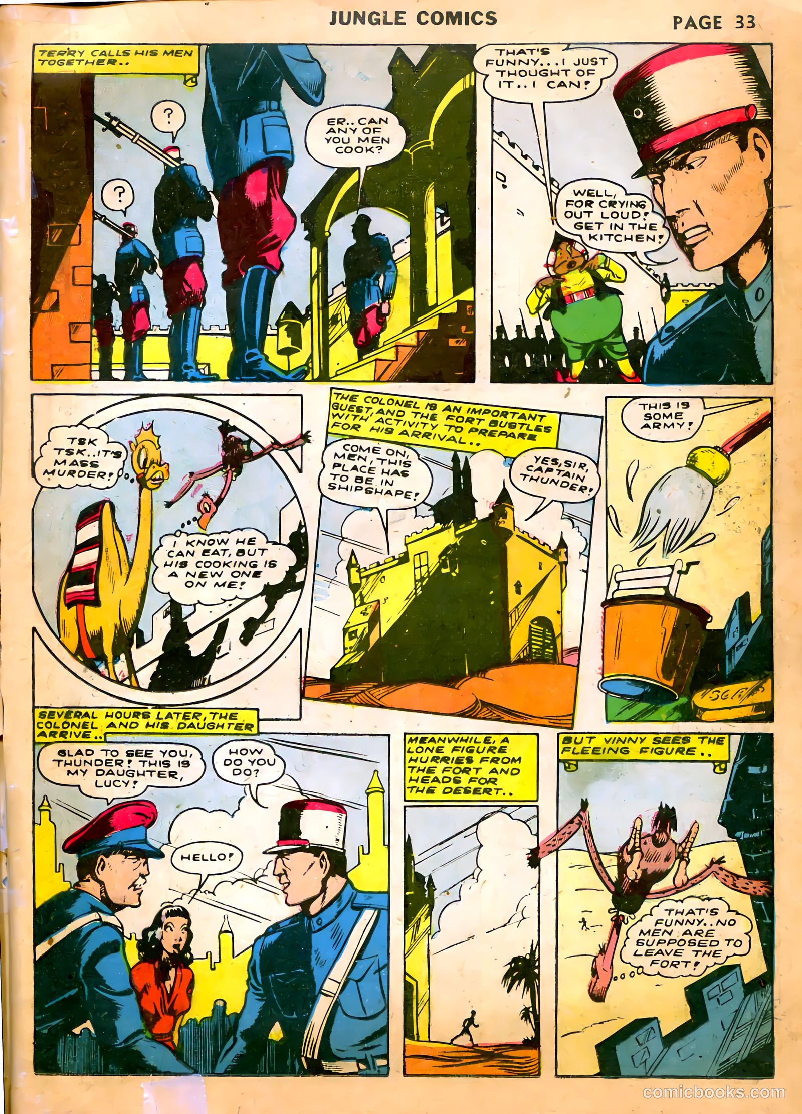 Jungle Comics #35 (1945) — page 35 of 68