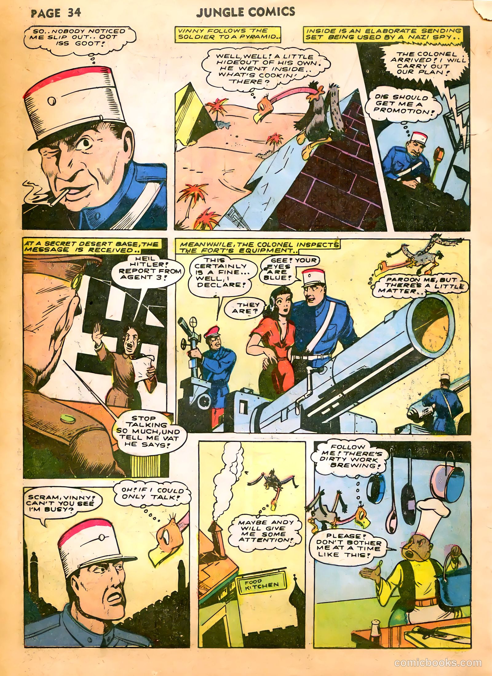 Jungle Comics #35 (1945) — page 36 of 68