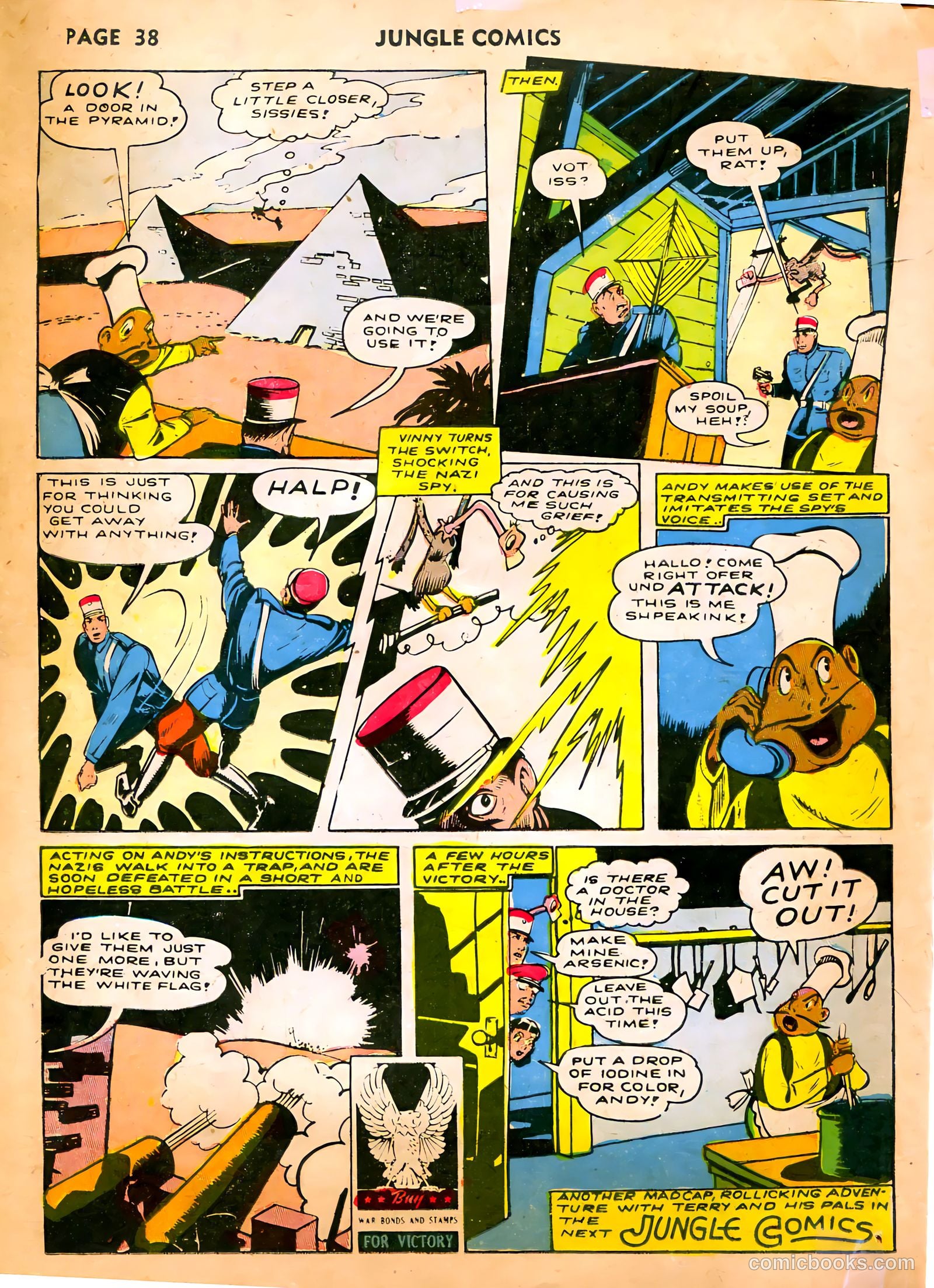 Jungle Comics #35 (1945) — page 40 of 68