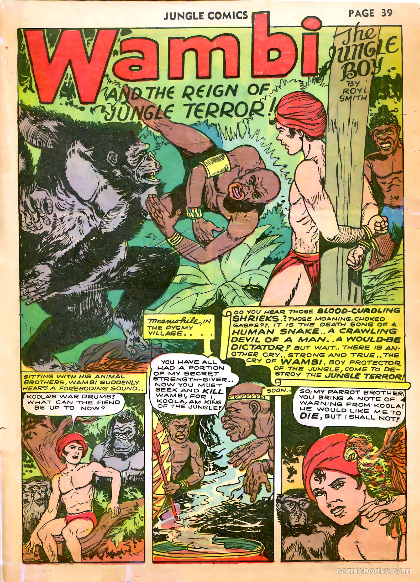 Jungle Comics #35 (1945) — page 41 of 68