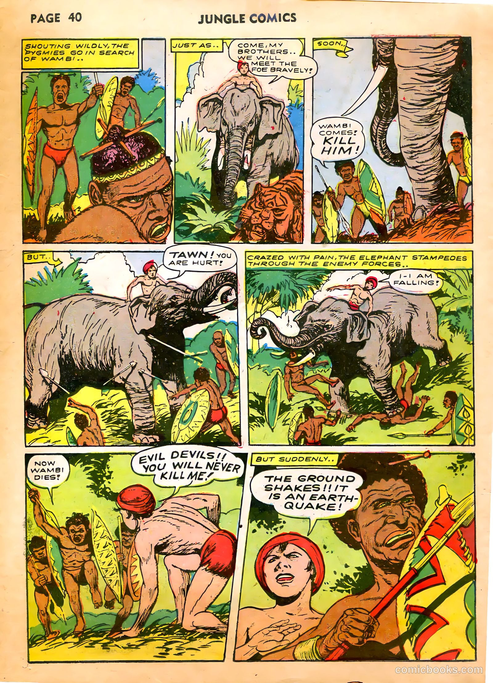 Jungle Comics #35 (1945) — page 42 of 68