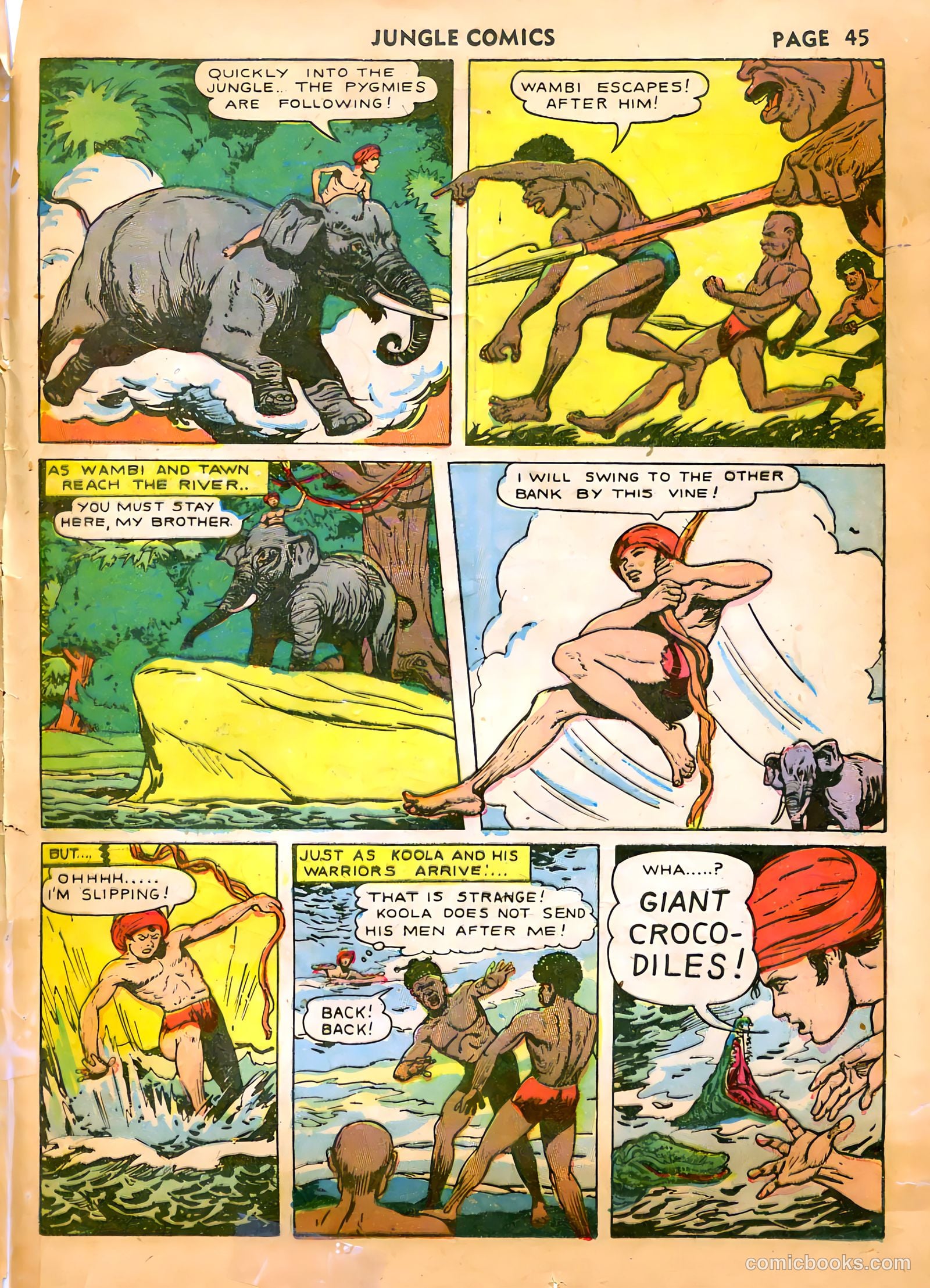 Jungle Comics #35 (1945) — page 47 of 68