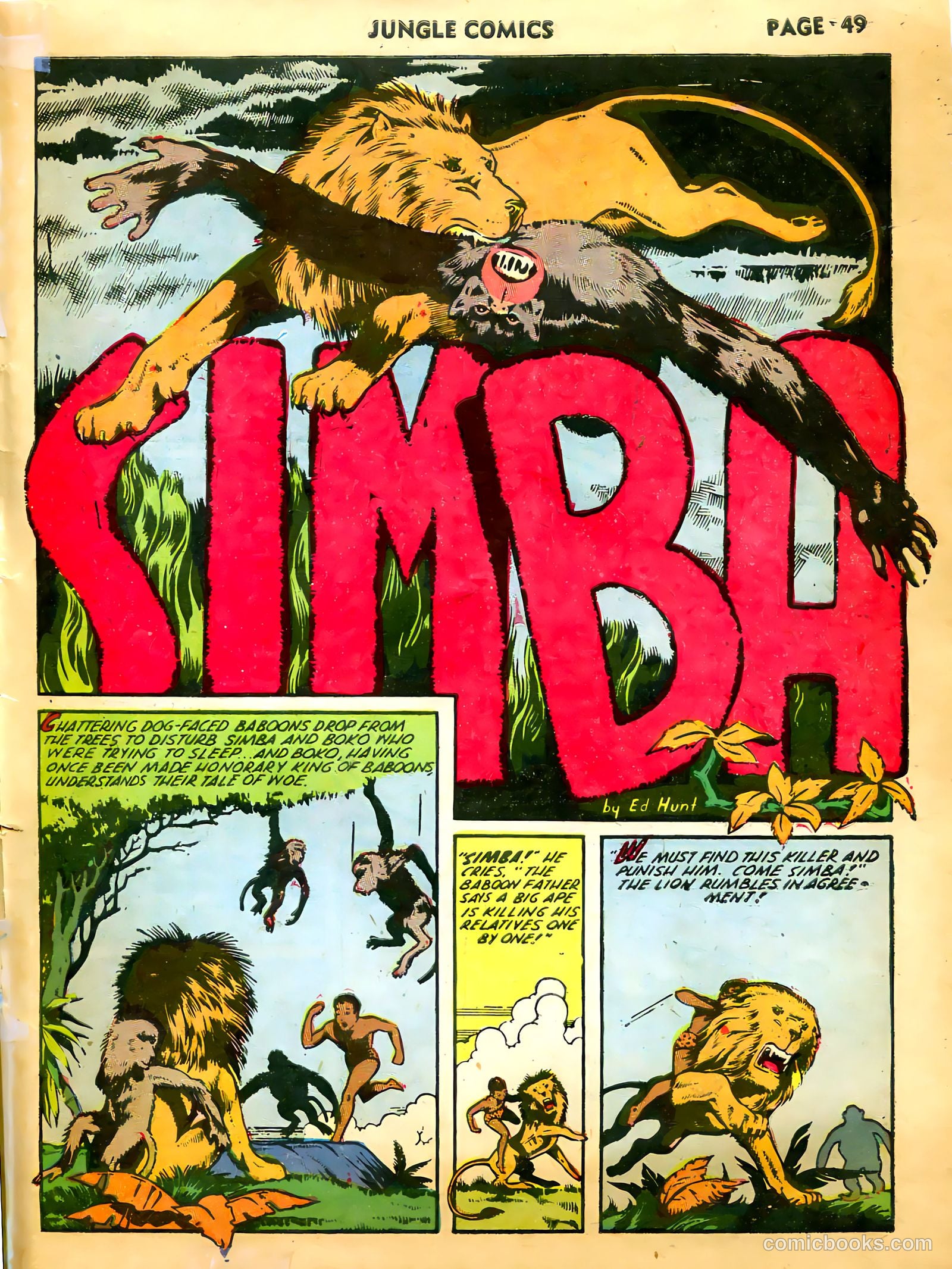 Jungle Comics #35 (1945) — page 51 of 68
