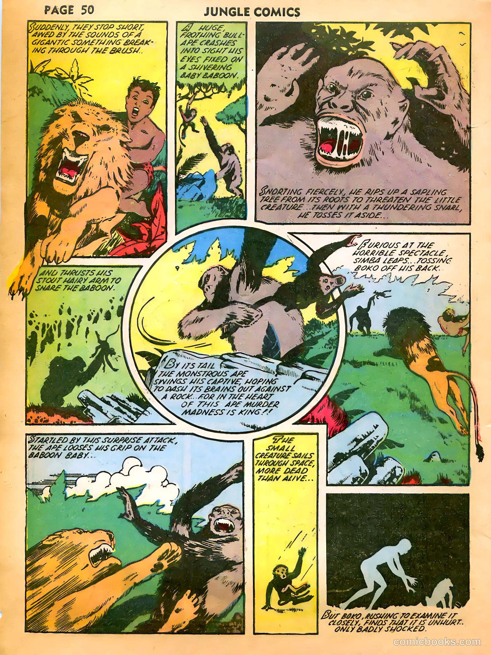 Jungle Comics #35 (1945) — page 52 of 68