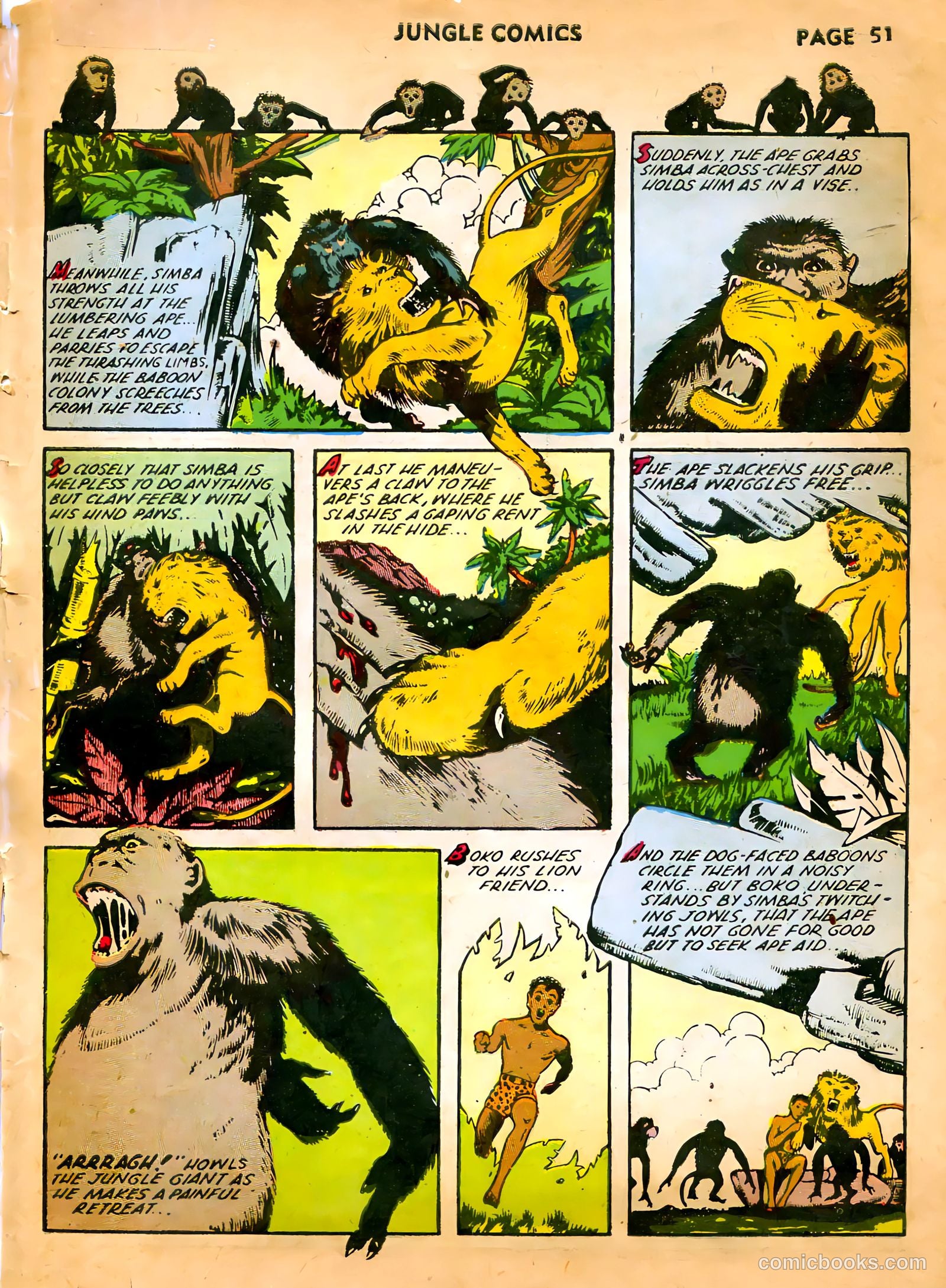 Jungle Comics #35 (1945) — page 53 of 68