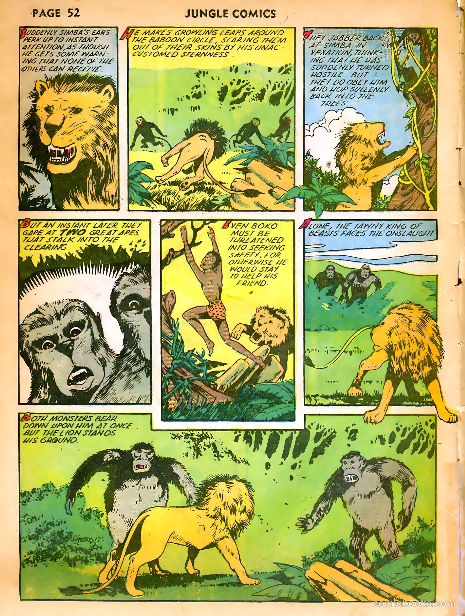 Jungle Comics #35 (1945) — page 54 of 68