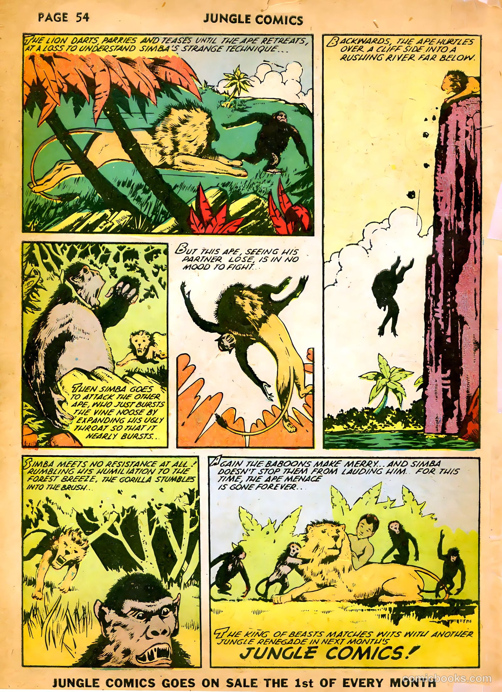 Jungle Comics #35 (1945) — page 56 of 68