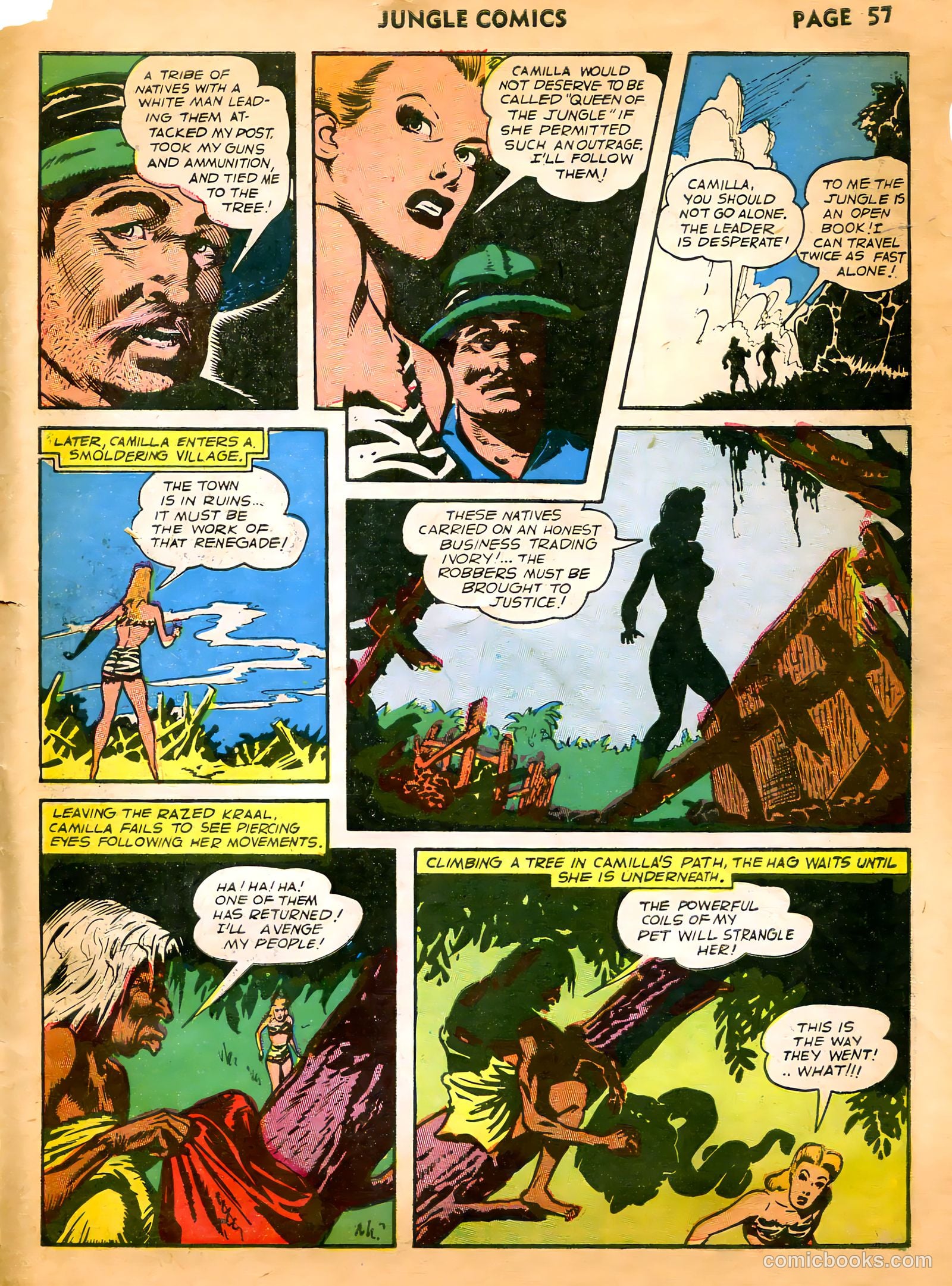 Jungle Comics #35 (1945) — page 59 of 68