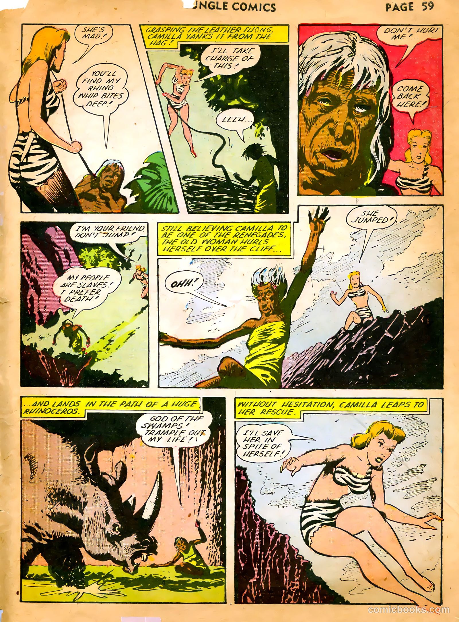 Jungle Comics #35 (1945) — page 61 of 68