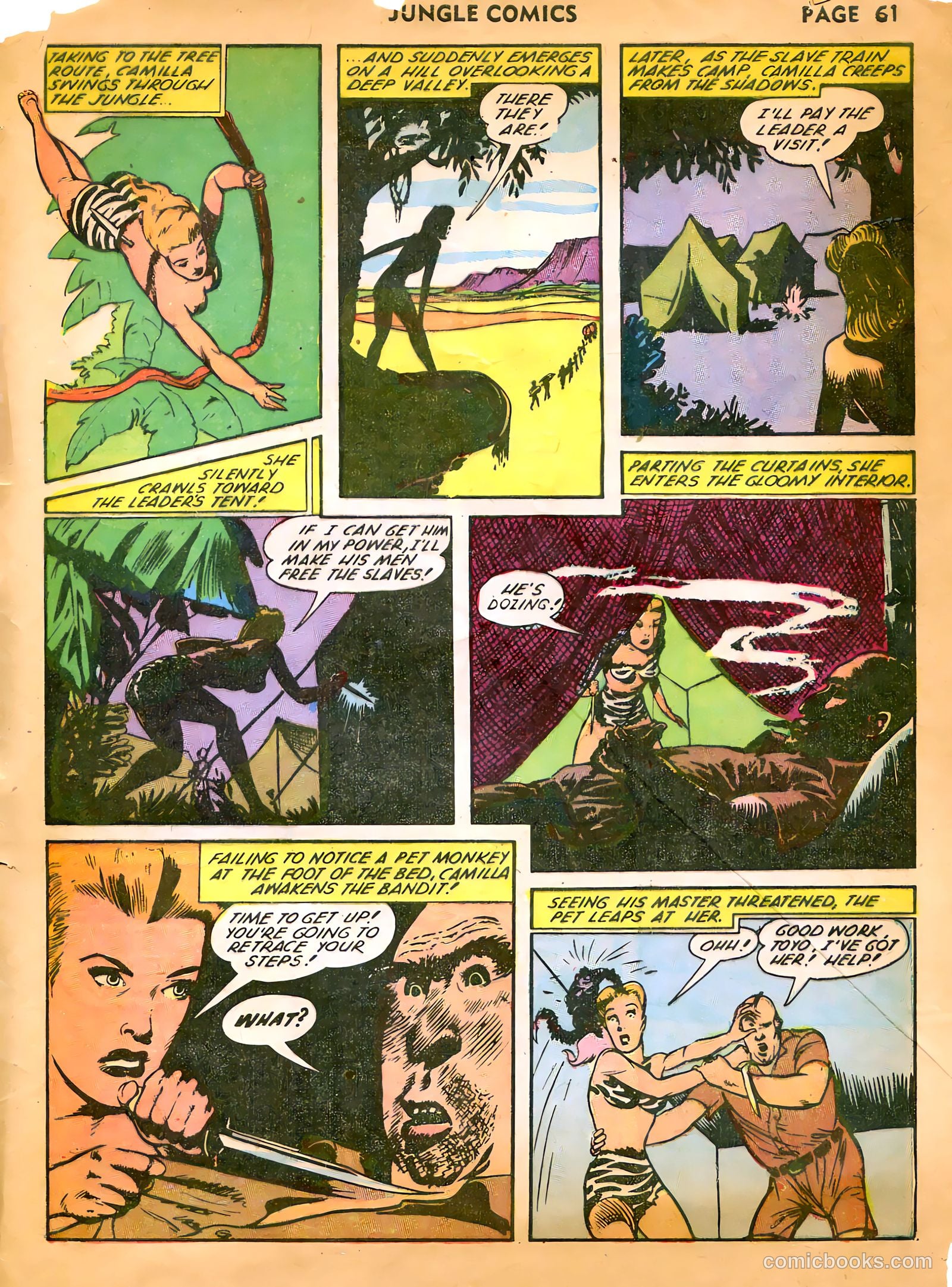 Jungle Comics #35 (1945) — page 63 of 68