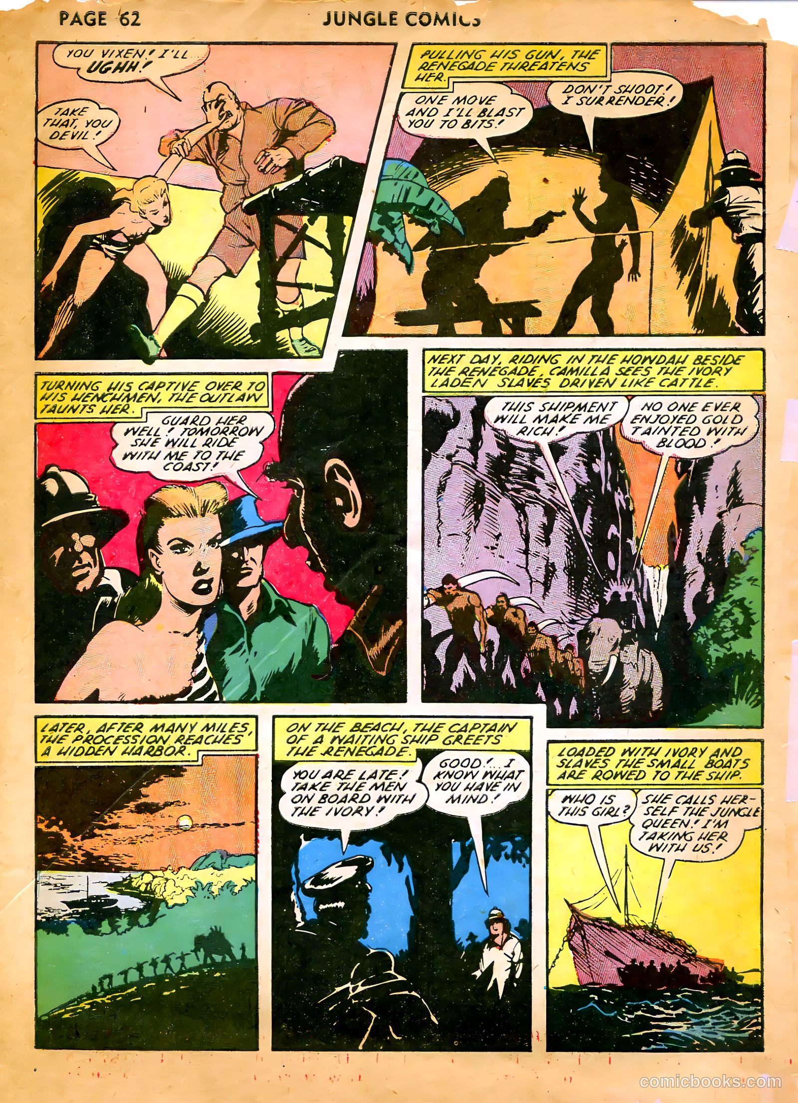 Jungle Comics #35 (1945) — page 64 of 68