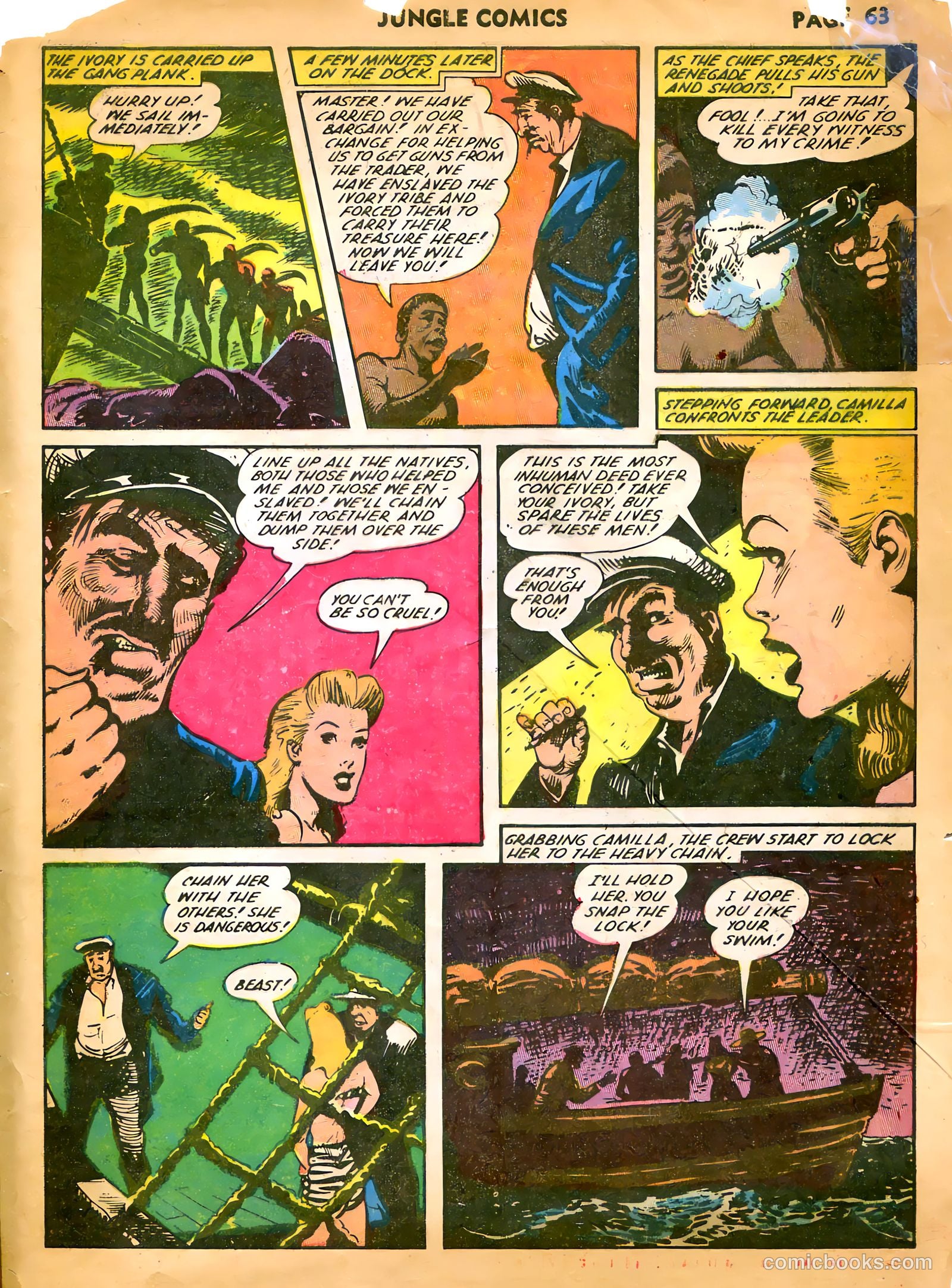 Jungle Comics #35 (1945) — page 65 of 68