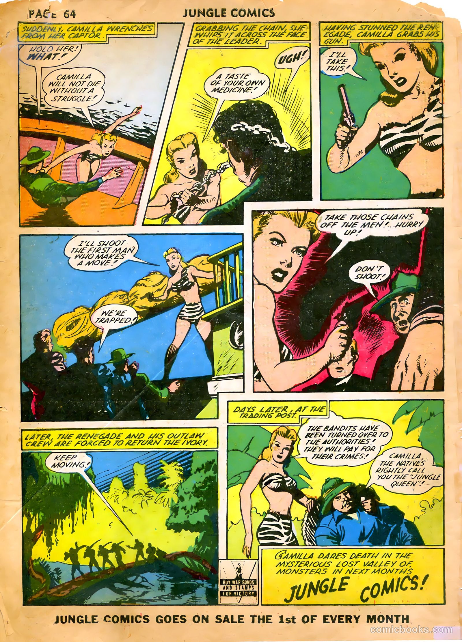 Jungle Comics #35 (1945) — page 66 of 68