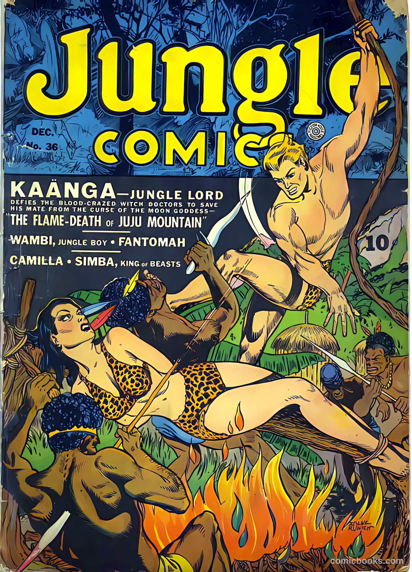 Jungle Comics #36