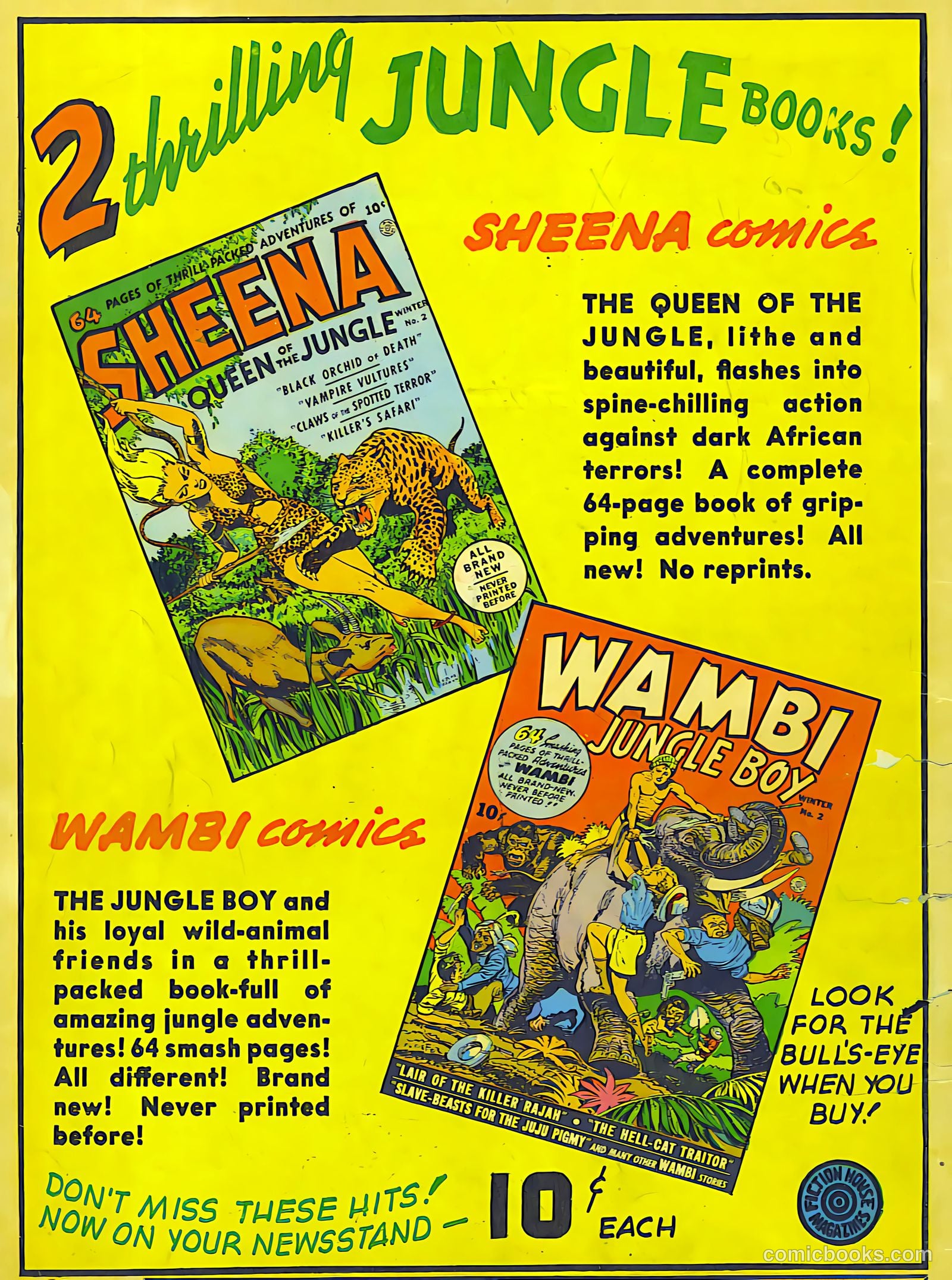 Jungle Comics #36 (1942) — page 3 of 69