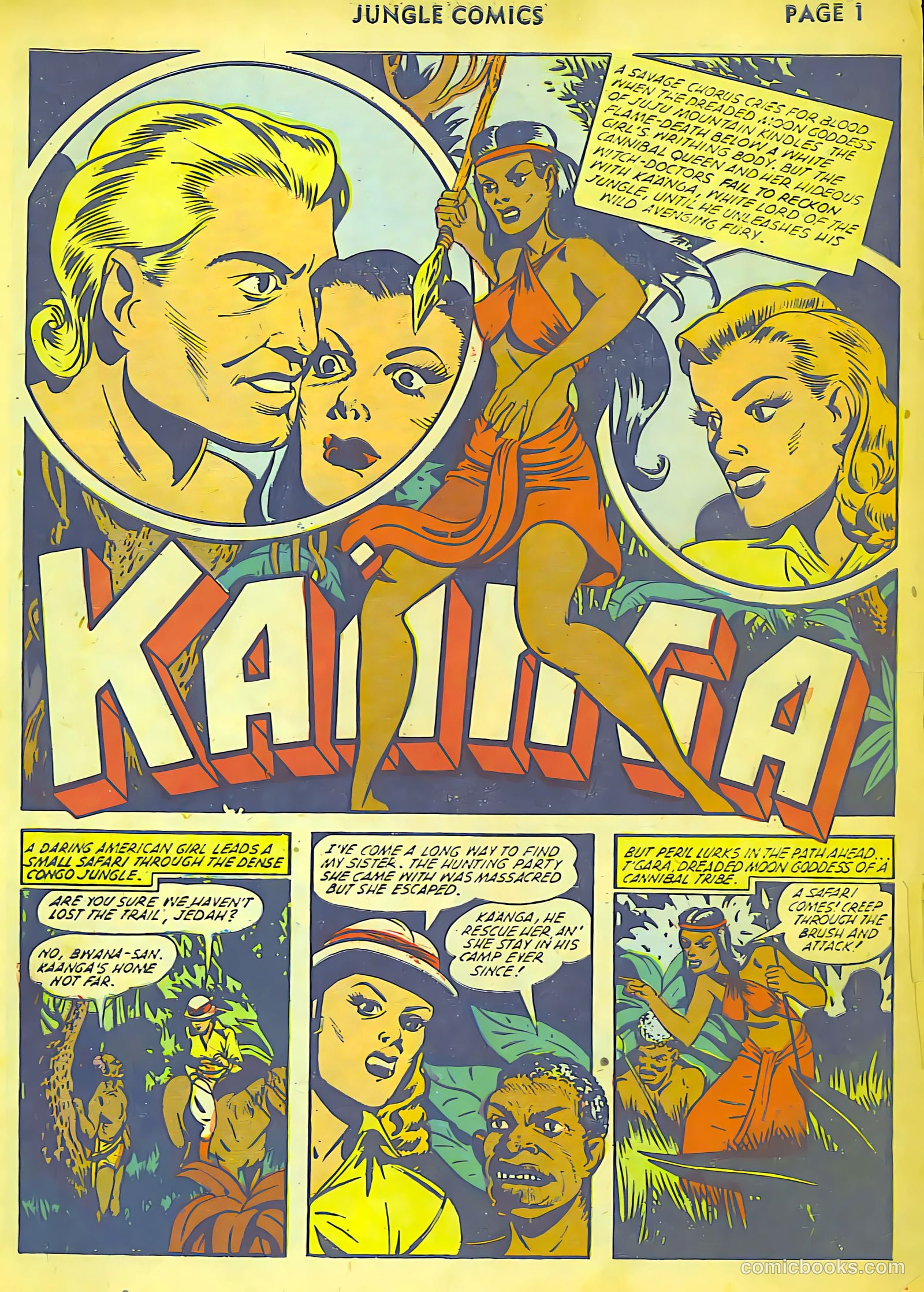 Jungle Comics #36 (1942) — page 4 of 69
