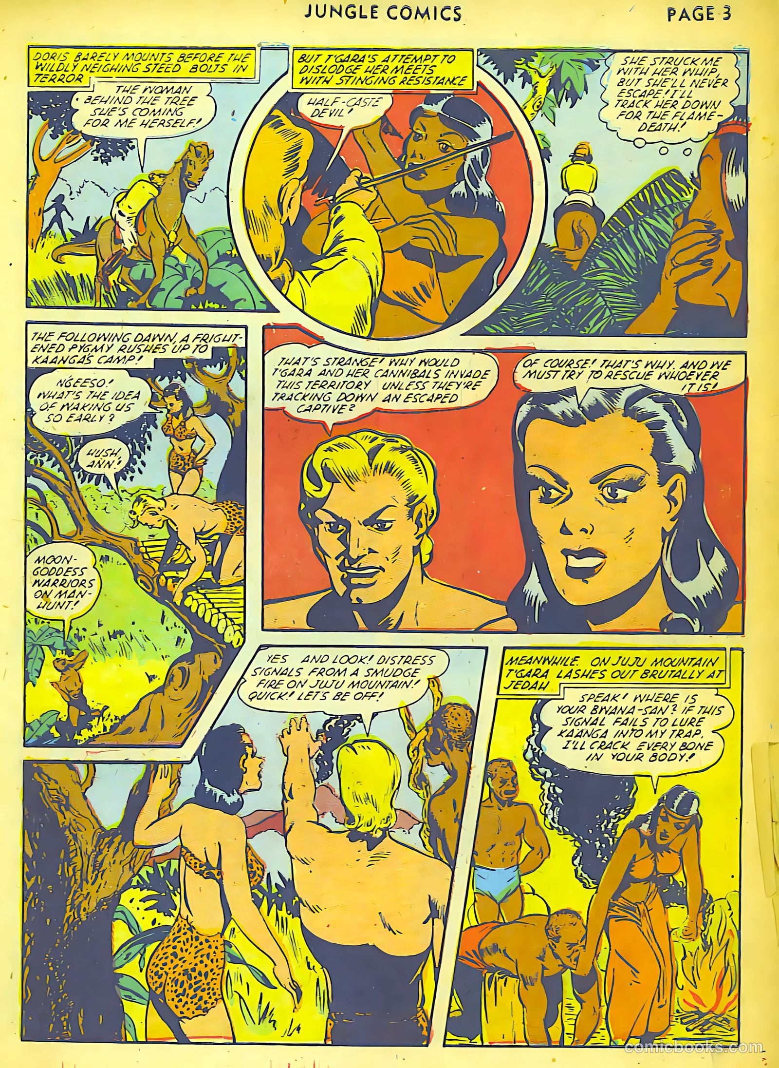 Jungle Comics #36 (1942) — page 6 of 69