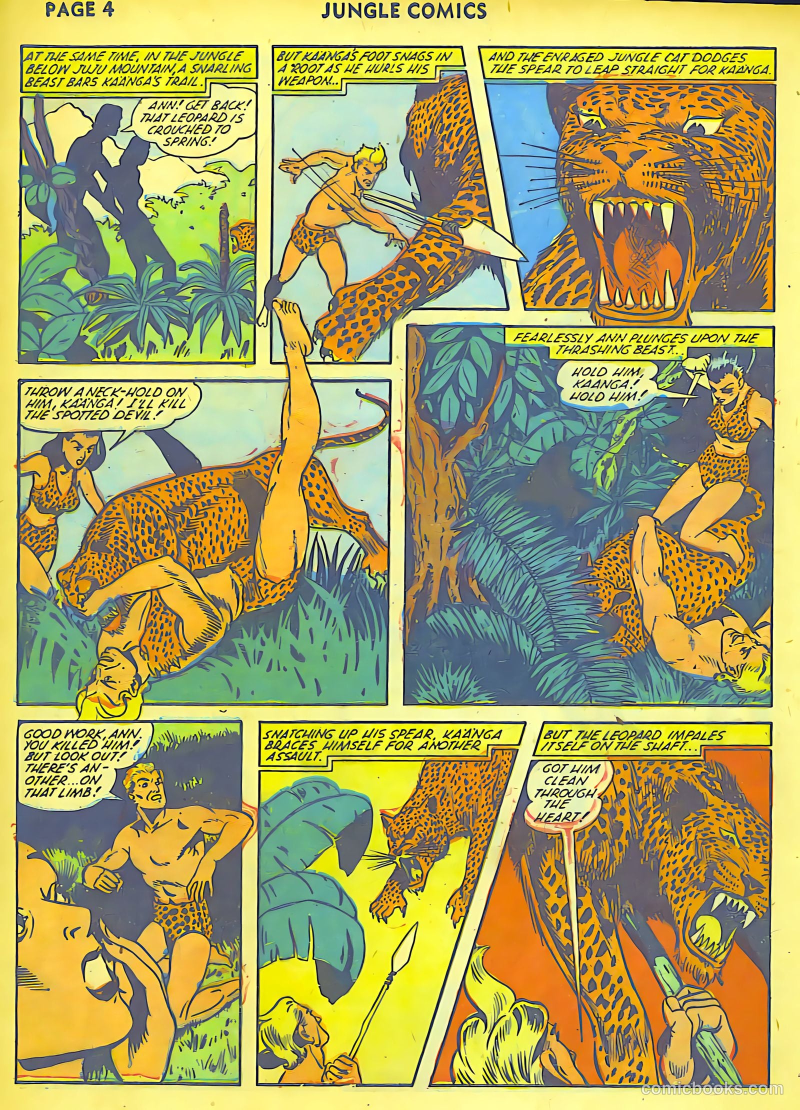 Jungle Comics #36 (1942) — page 7 of 69