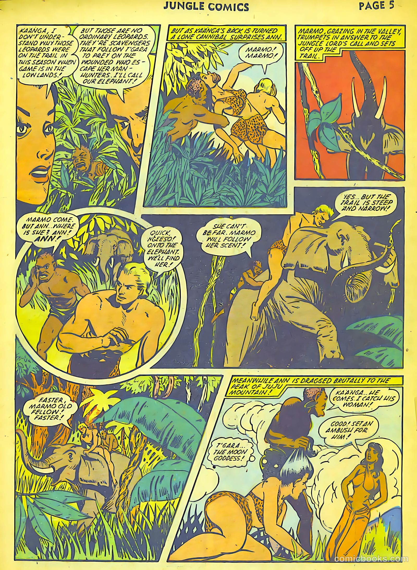 Jungle Comics #36 (1942) — page 8 of 69