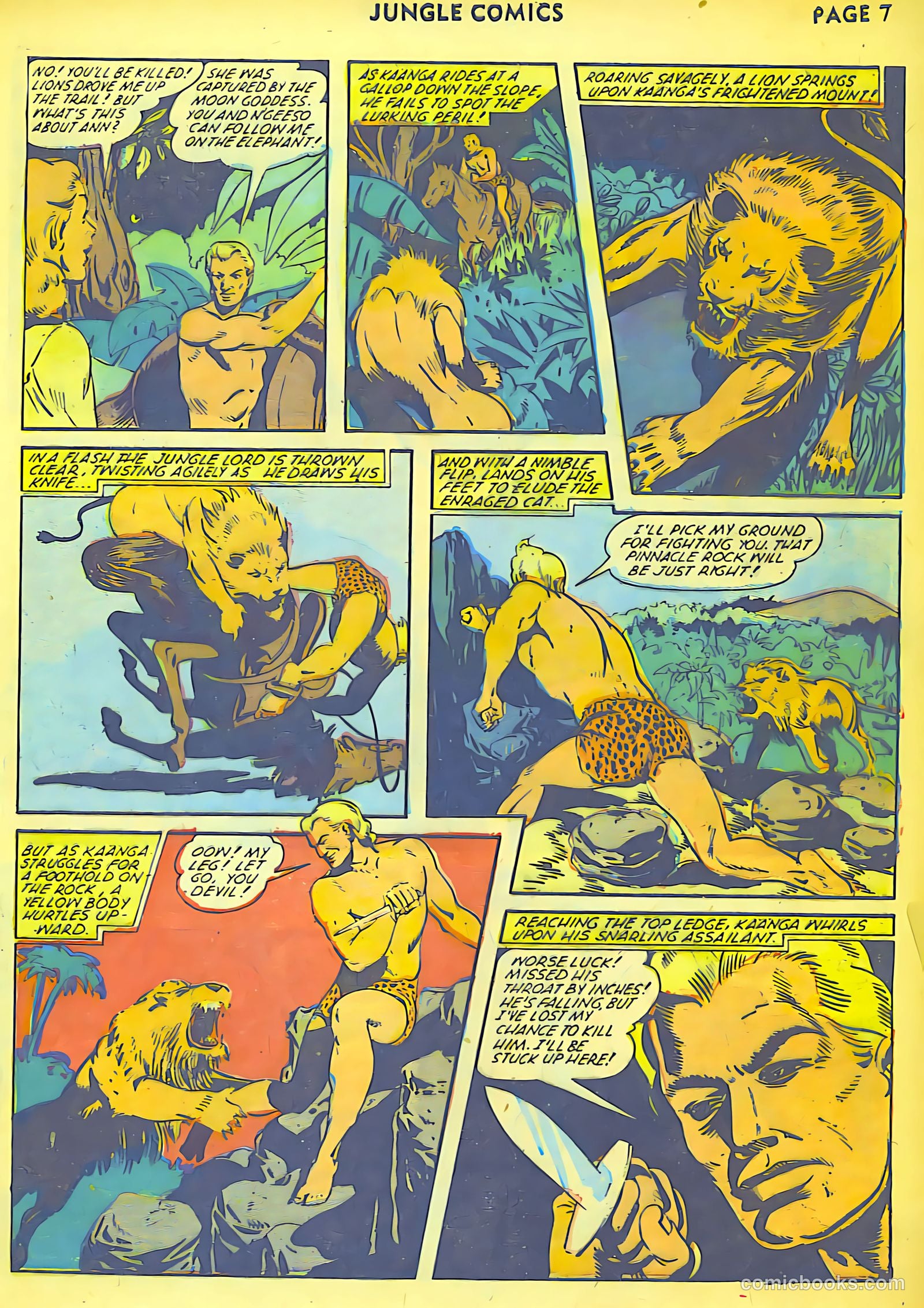 Jungle Comics #36 (1942) — page 10 of 69