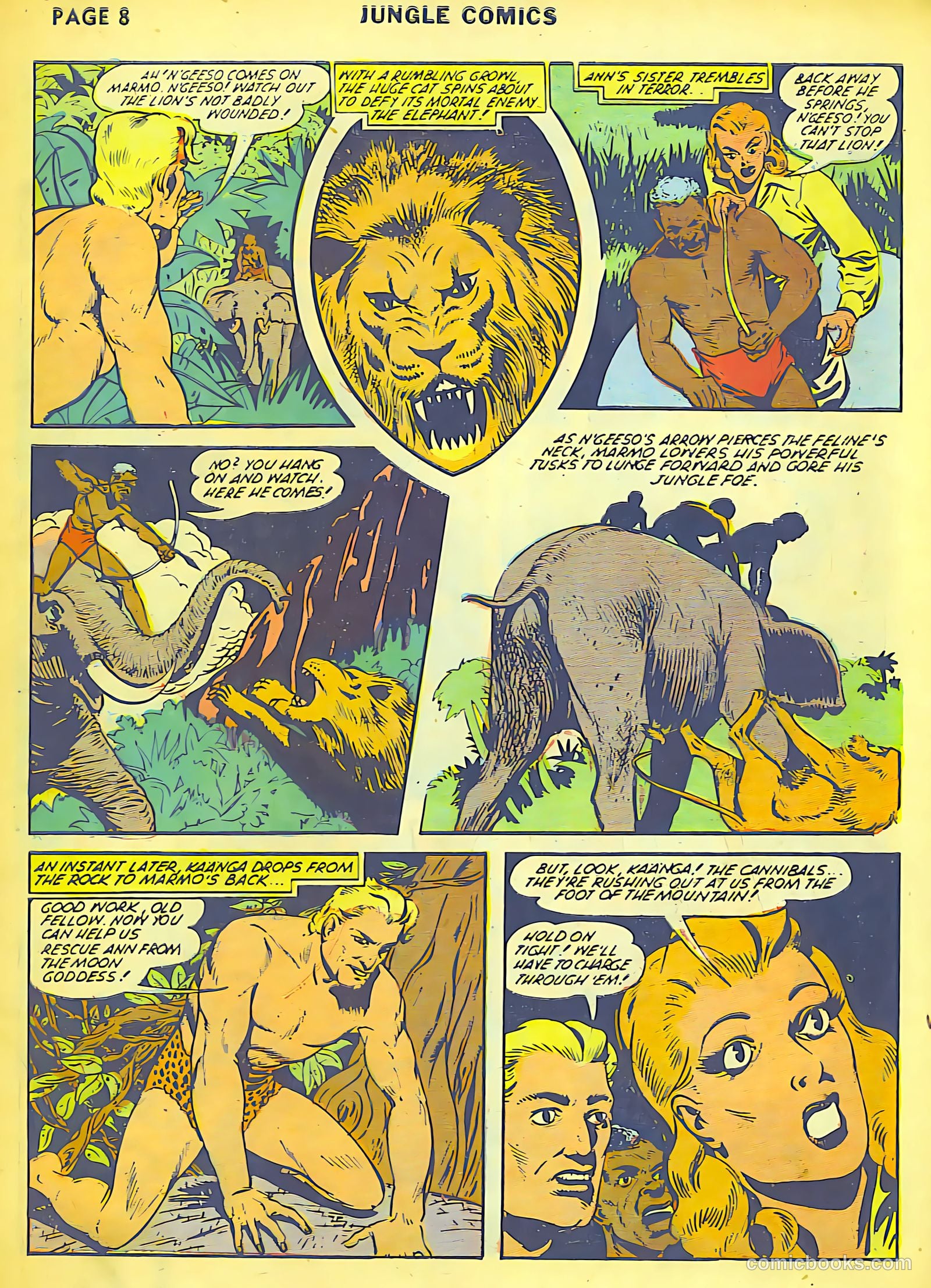Jungle Comics #36 (1942) — page 11 of 69