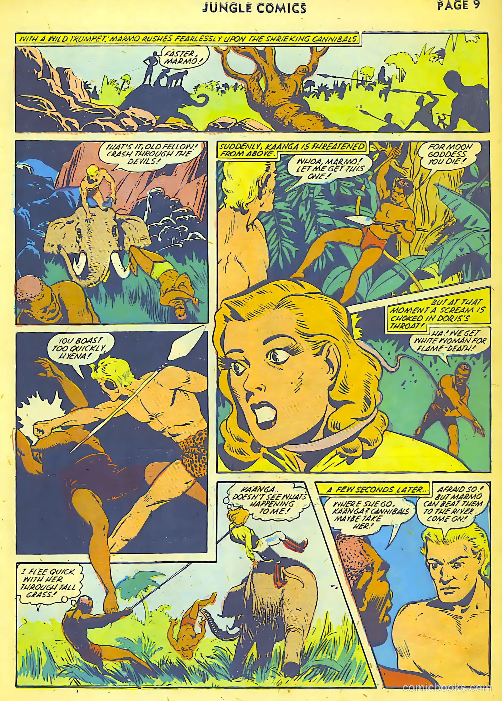 Jungle Comics #36 (1942) — page 12 of 69