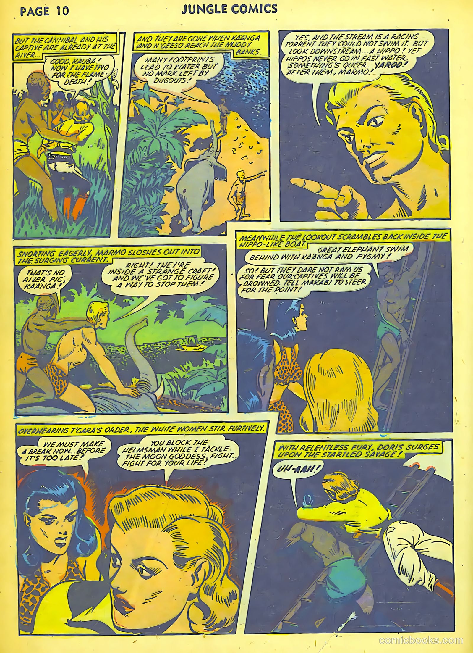 Jungle Comics #36 (1942) — page 13 of 69