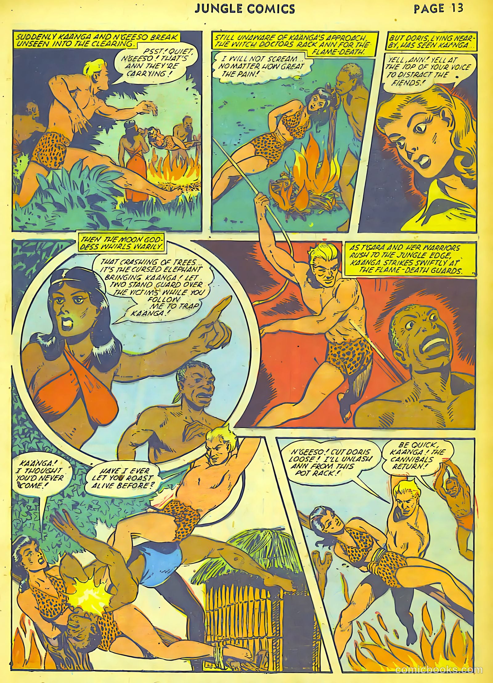 Jungle Comics #36 (1942) — page 16 of 69