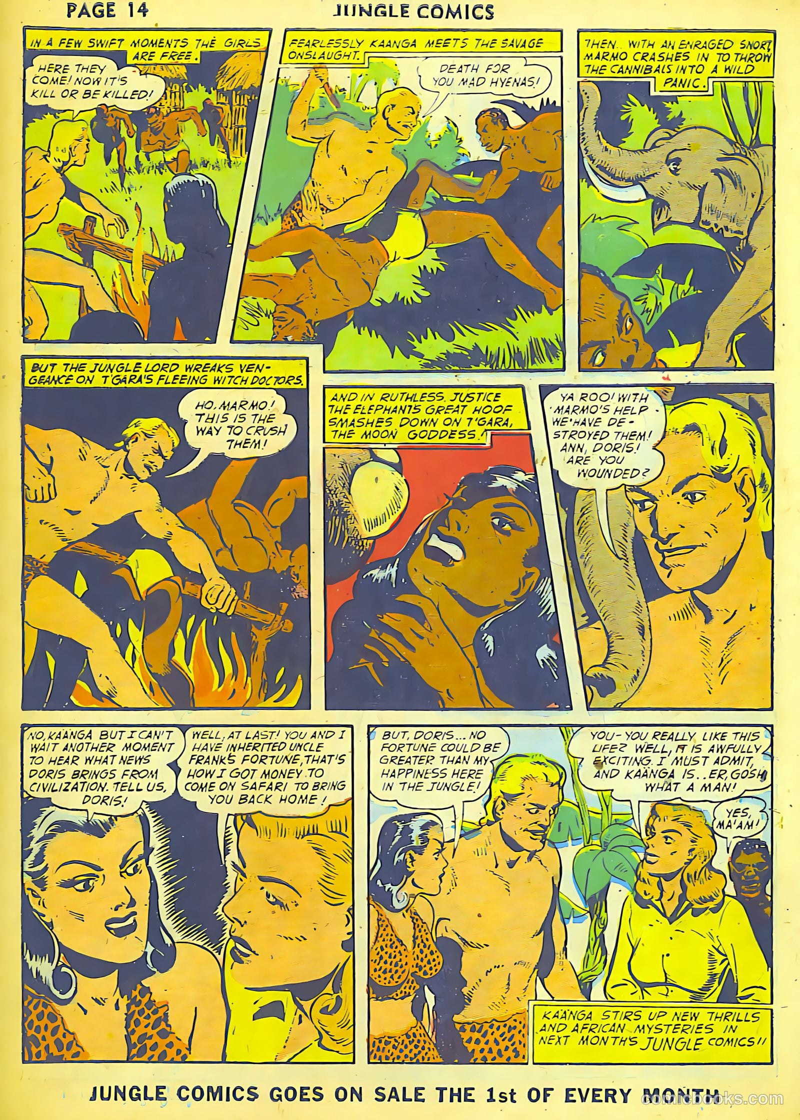 Jungle Comics #36 (1942) — page 17 of 69