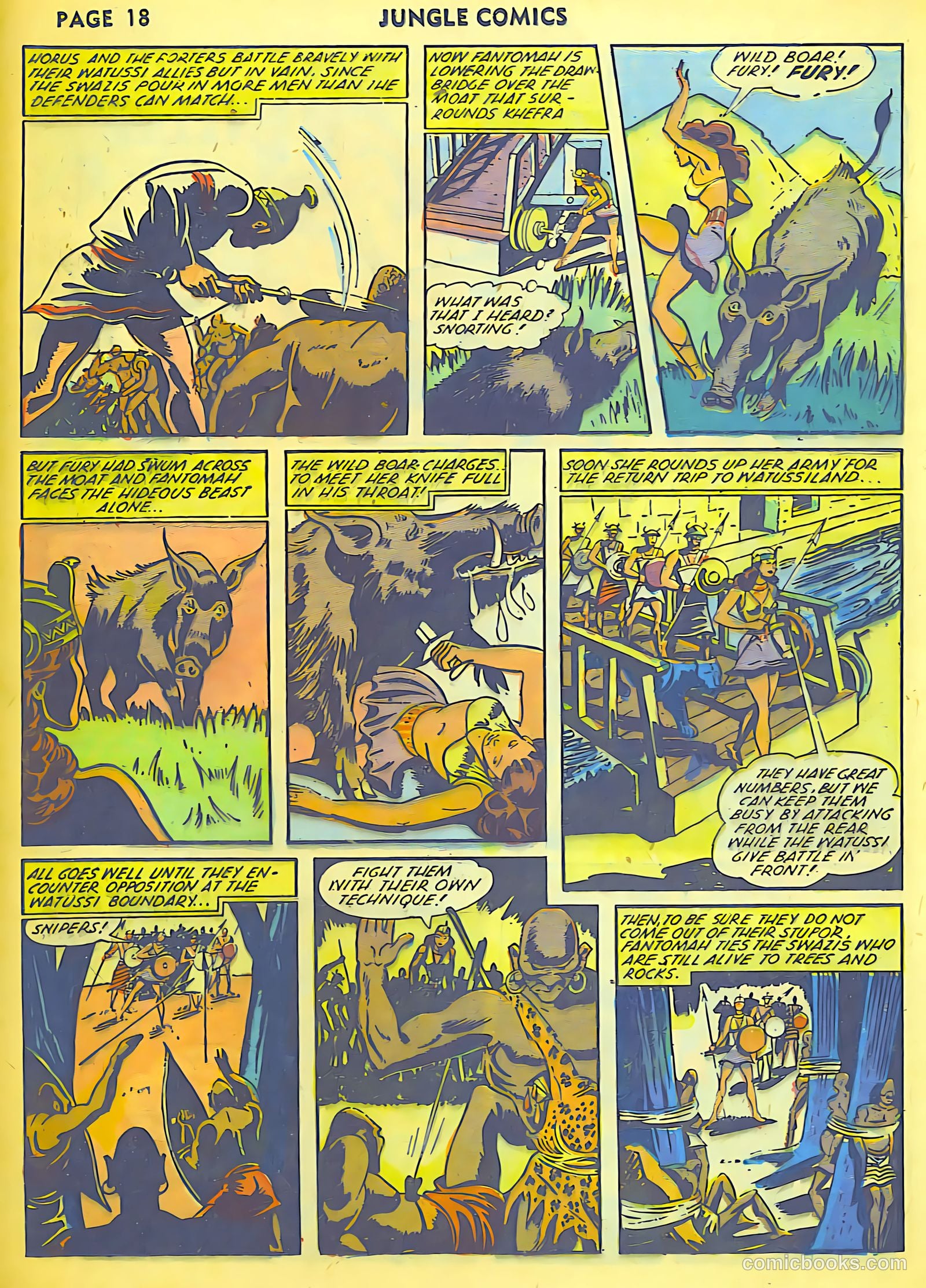 Jungle Comics #36 (1942) — page 21 of 69