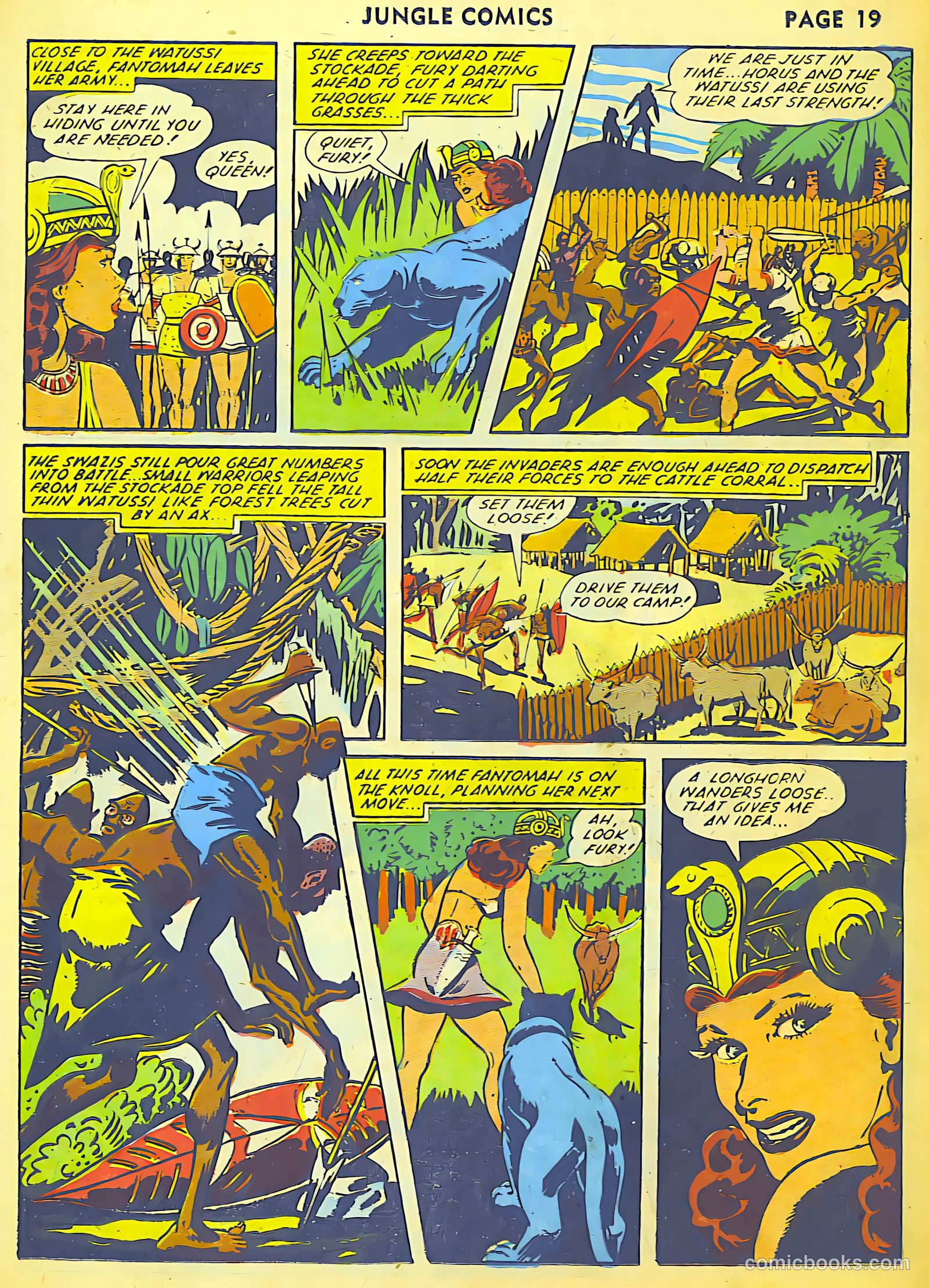 Jungle Comics #36 (1942) — page 22 of 69