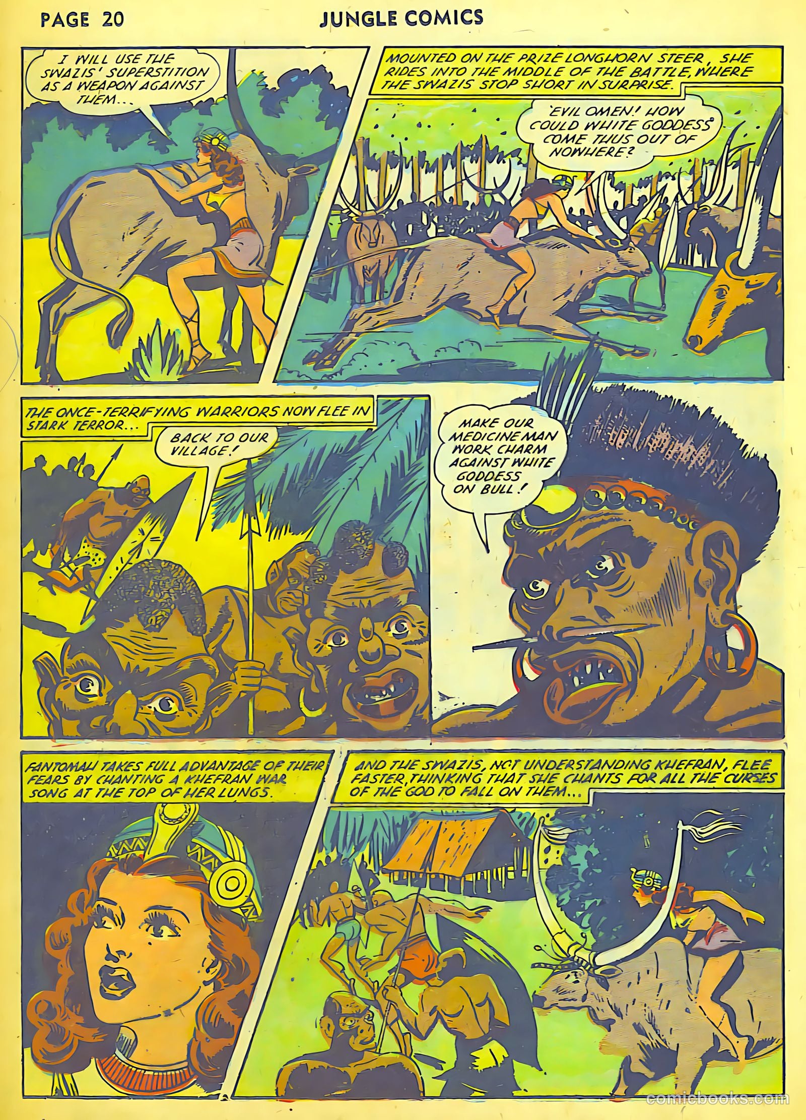 Jungle Comics #36 (1942) — page 23 of 69