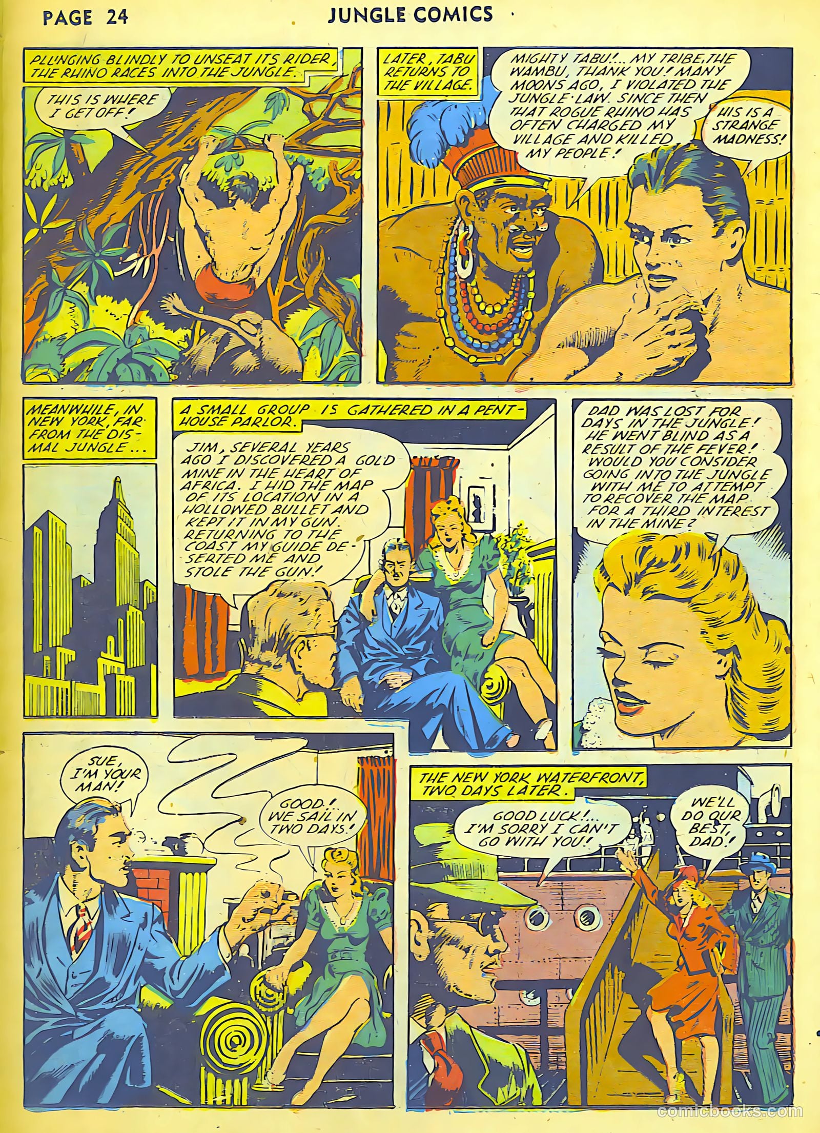 Jungle Comics #36 (1942) — page 27 of 69