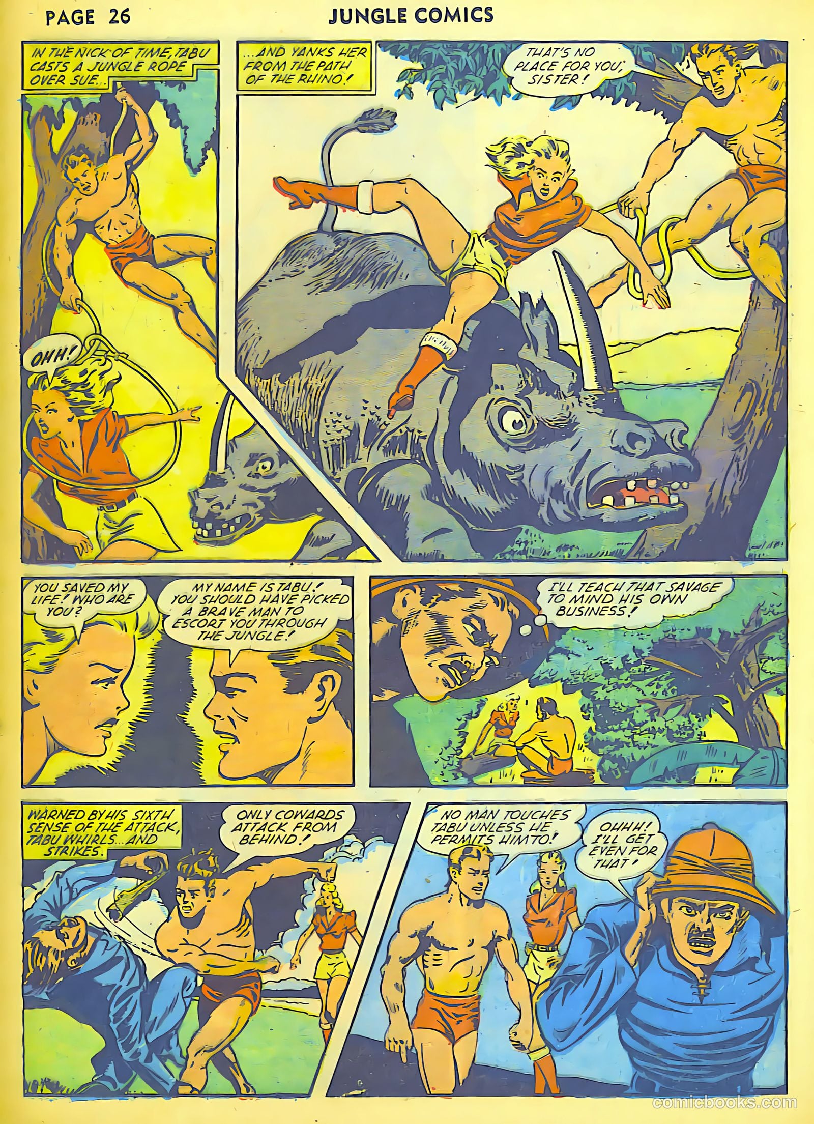 Jungle Comics #36 (1942) — page 29 of 69