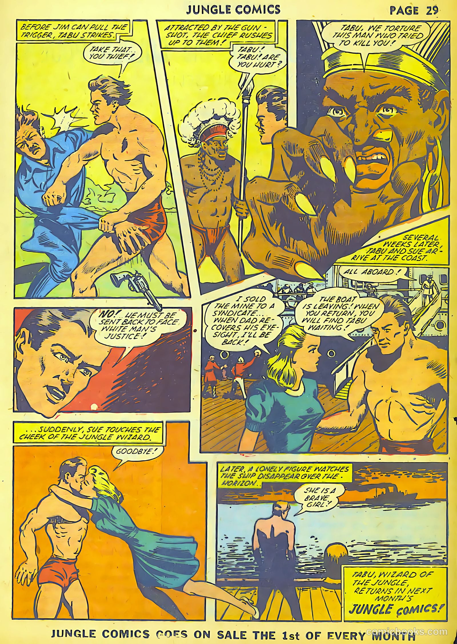 Jungle Comics #36 (1942) — page 32 of 69