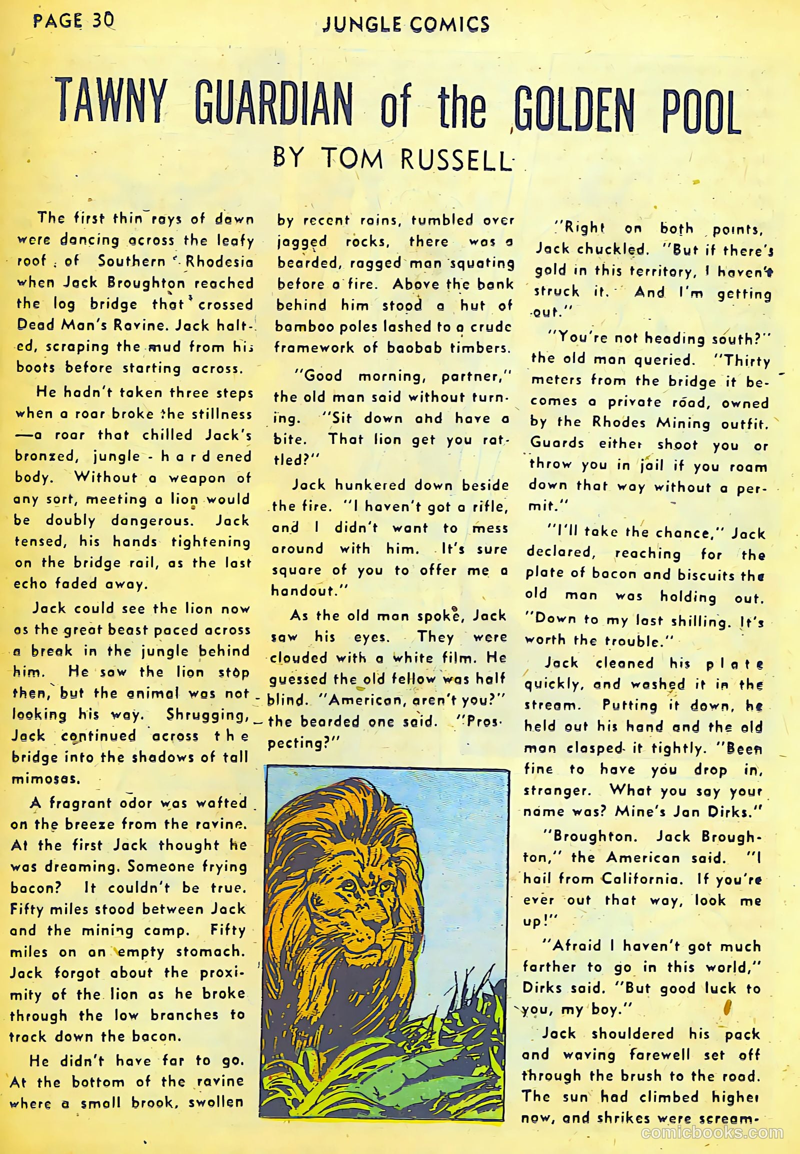Jungle Comics #36 (1942) — page 33 of 69