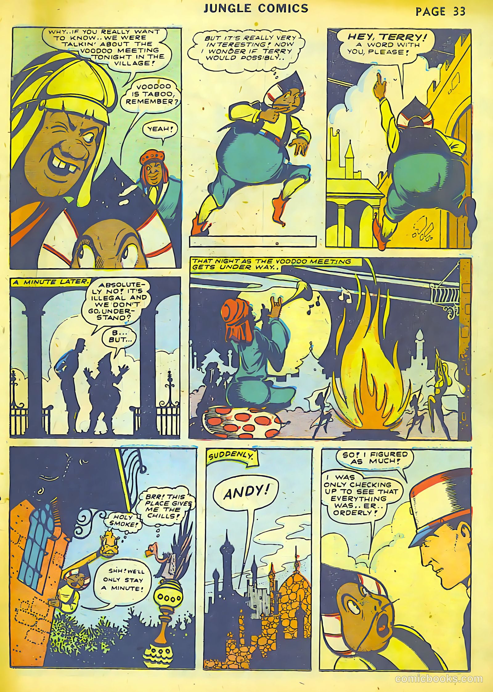 Jungle Comics #36 (1942) — page 36 of 69