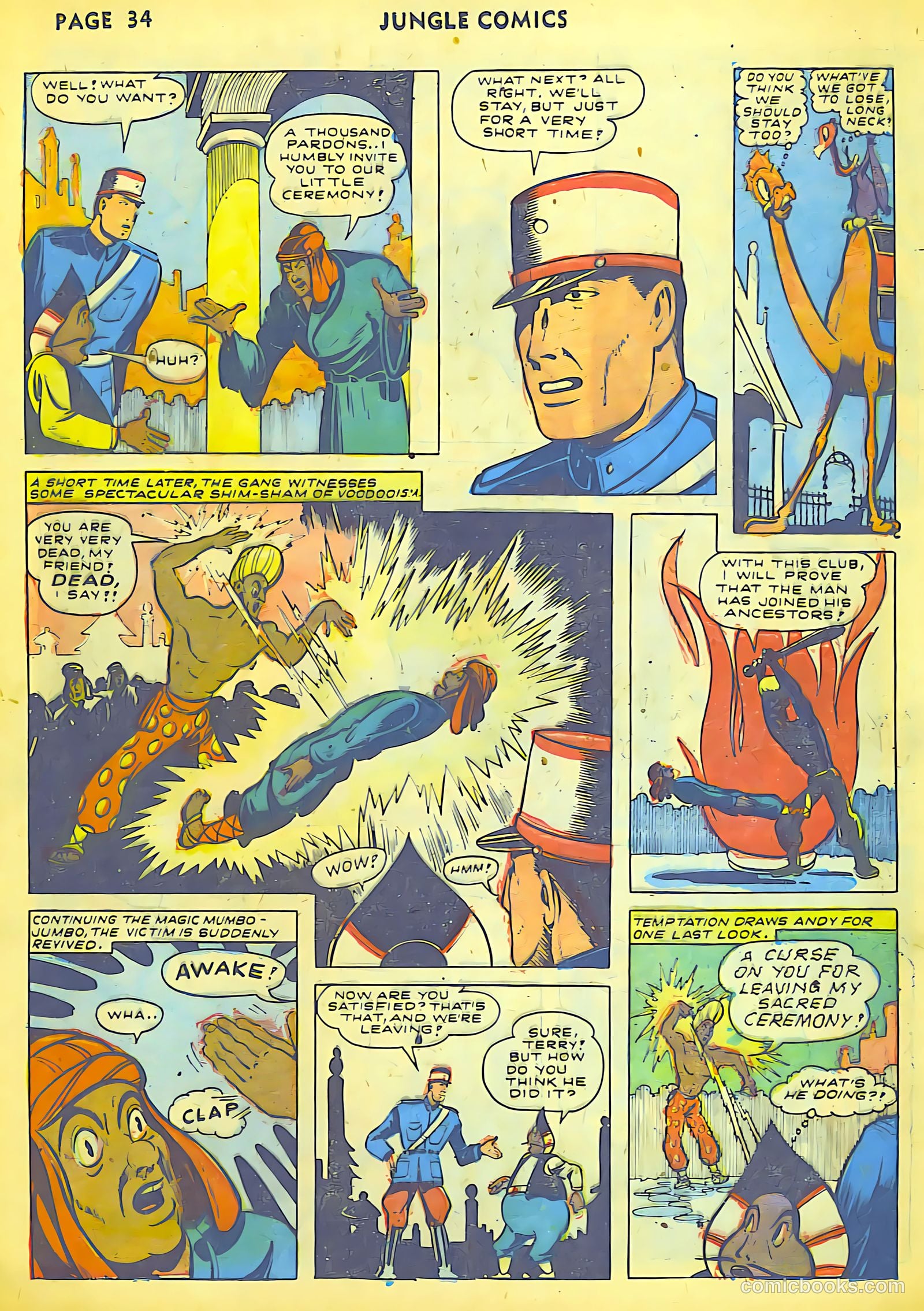 Jungle Comics #36 (1942) — page 37 of 69