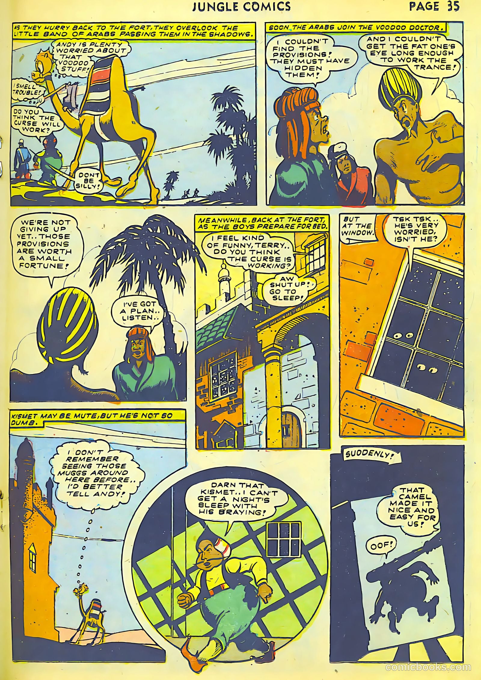 Jungle Comics #36 (1942) — page 38 of 69