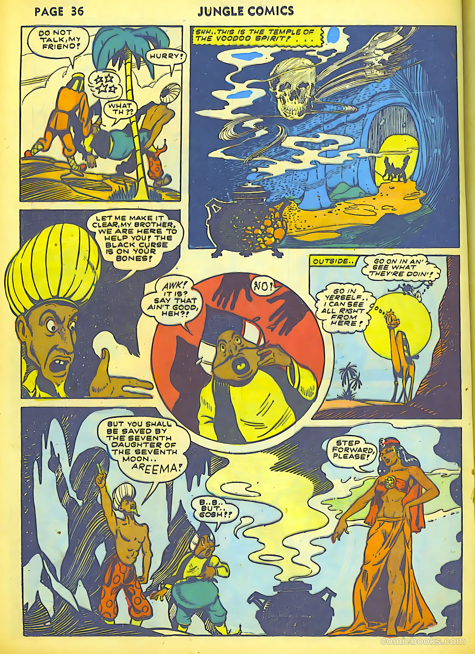 Jungle Comics #36 (1942) — page 39 of 69