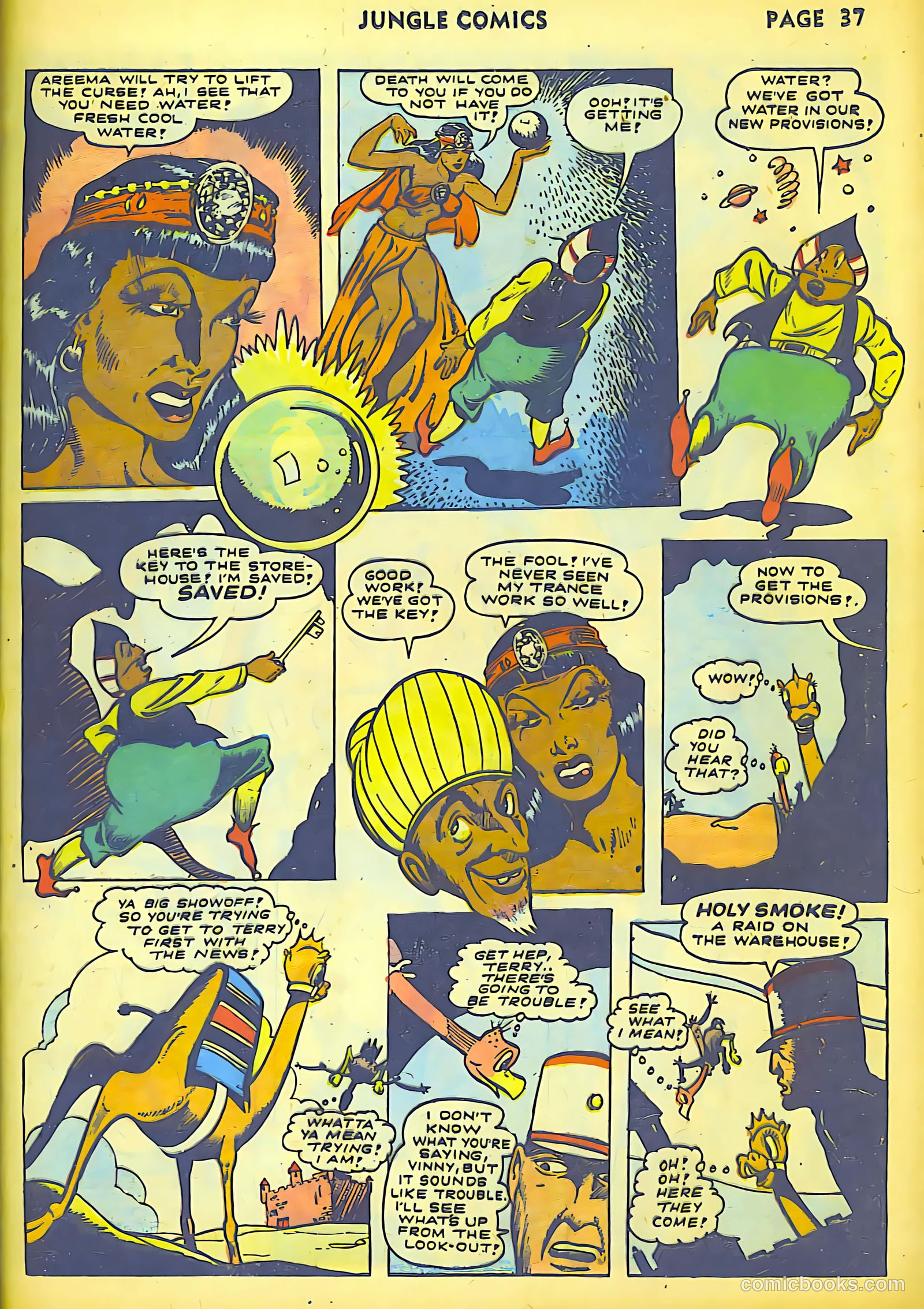Jungle Comics #36 (1942) — page 40 of 69
