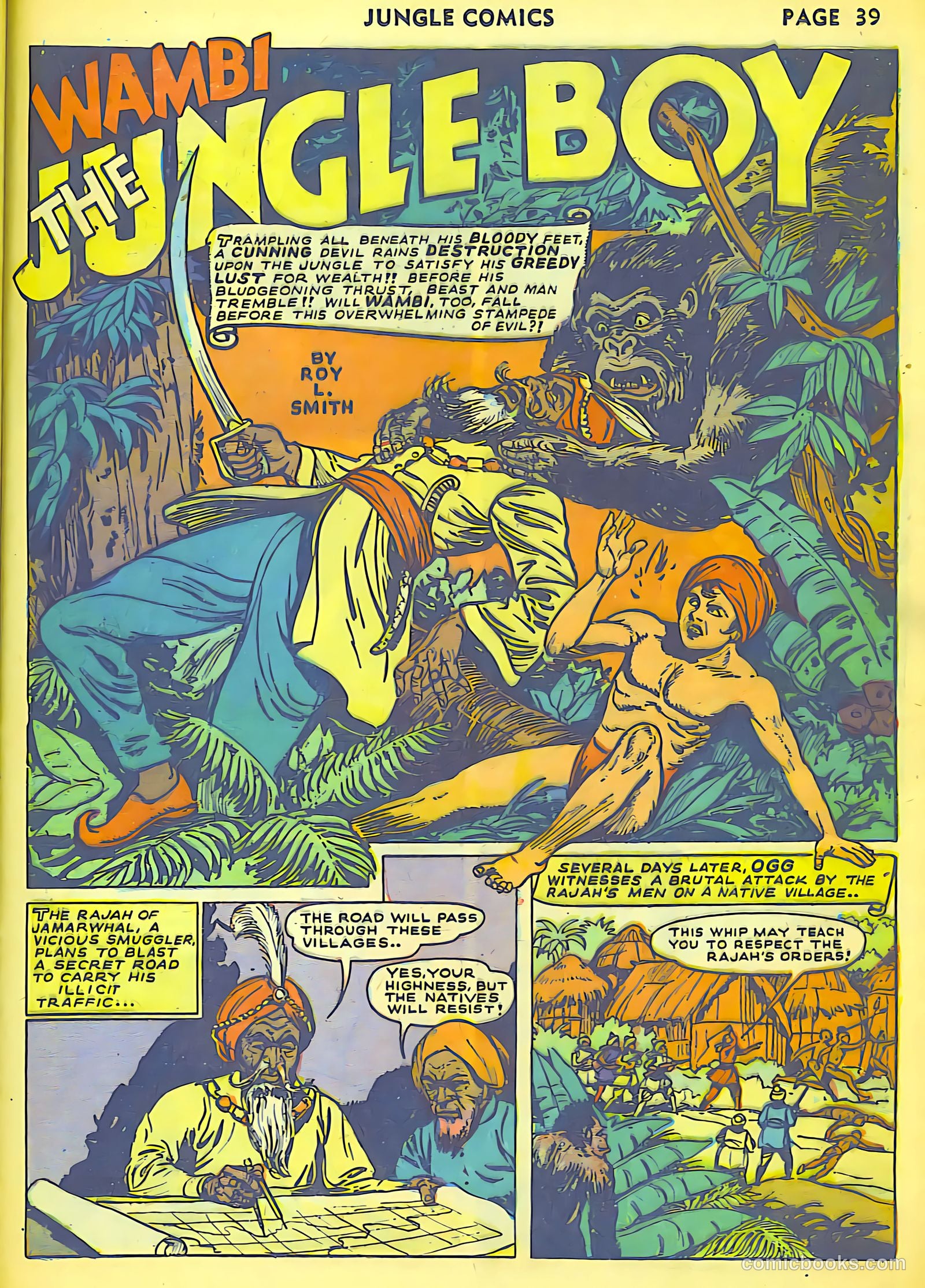 Jungle Comics #36 (1942) — page 42 of 69